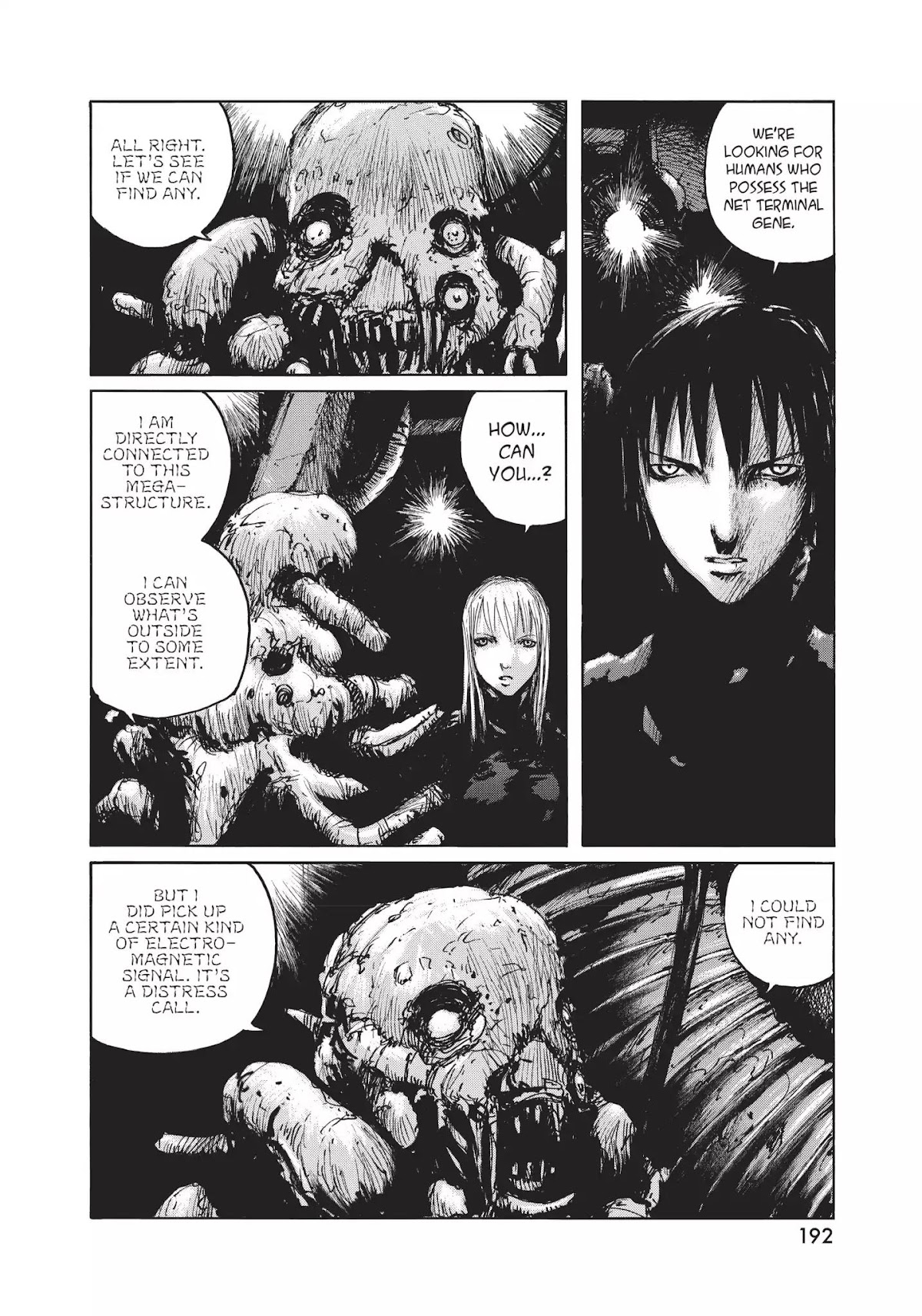 Blame! Chapter 37 page 16 - Chapter 37: Vol.4 LOG.37: The Unofficial Megastructure