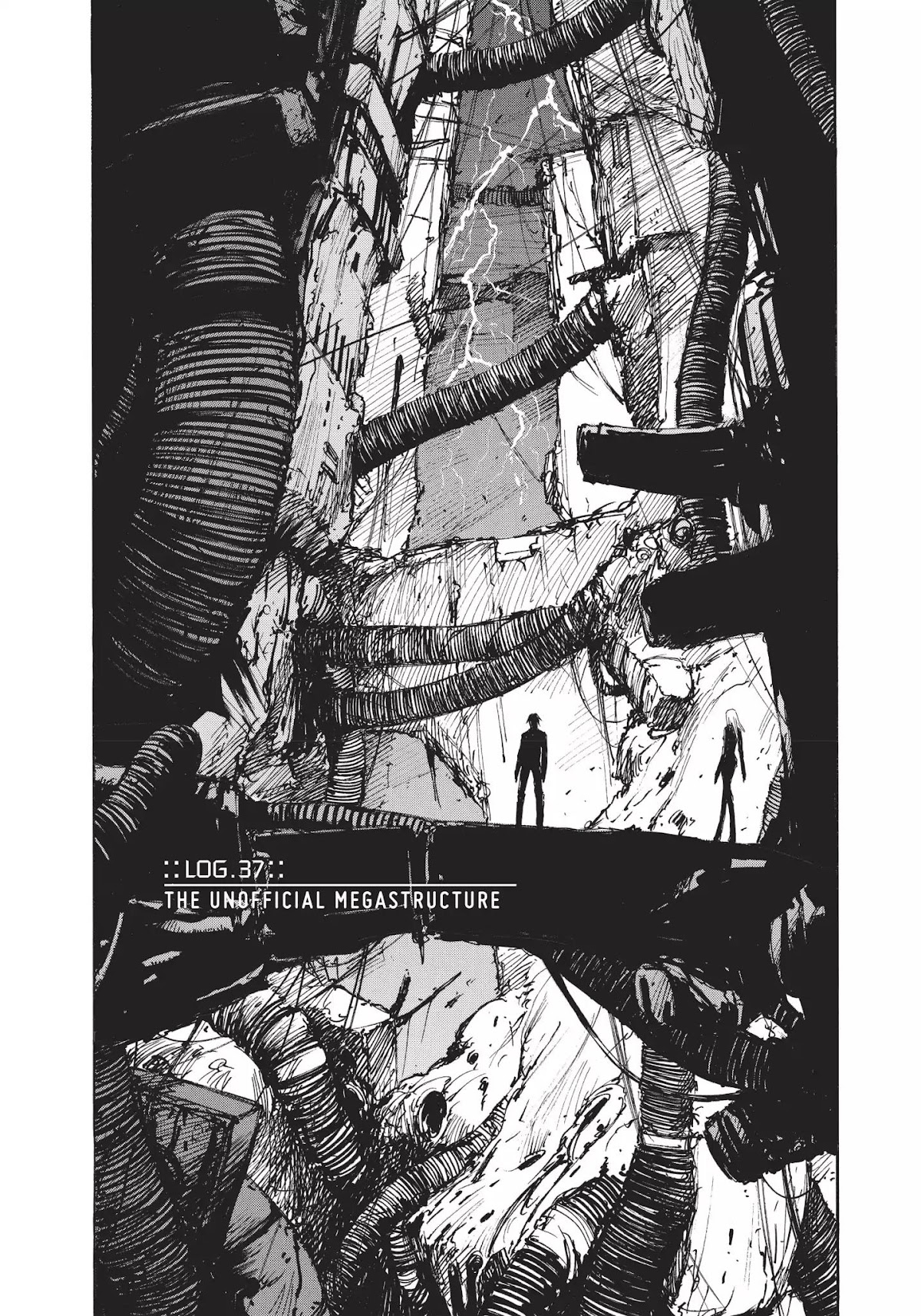 Blame! Chapter 37 page 2 - Chapter 37: Vol.4 LOG.37: The Unofficial Megastructure