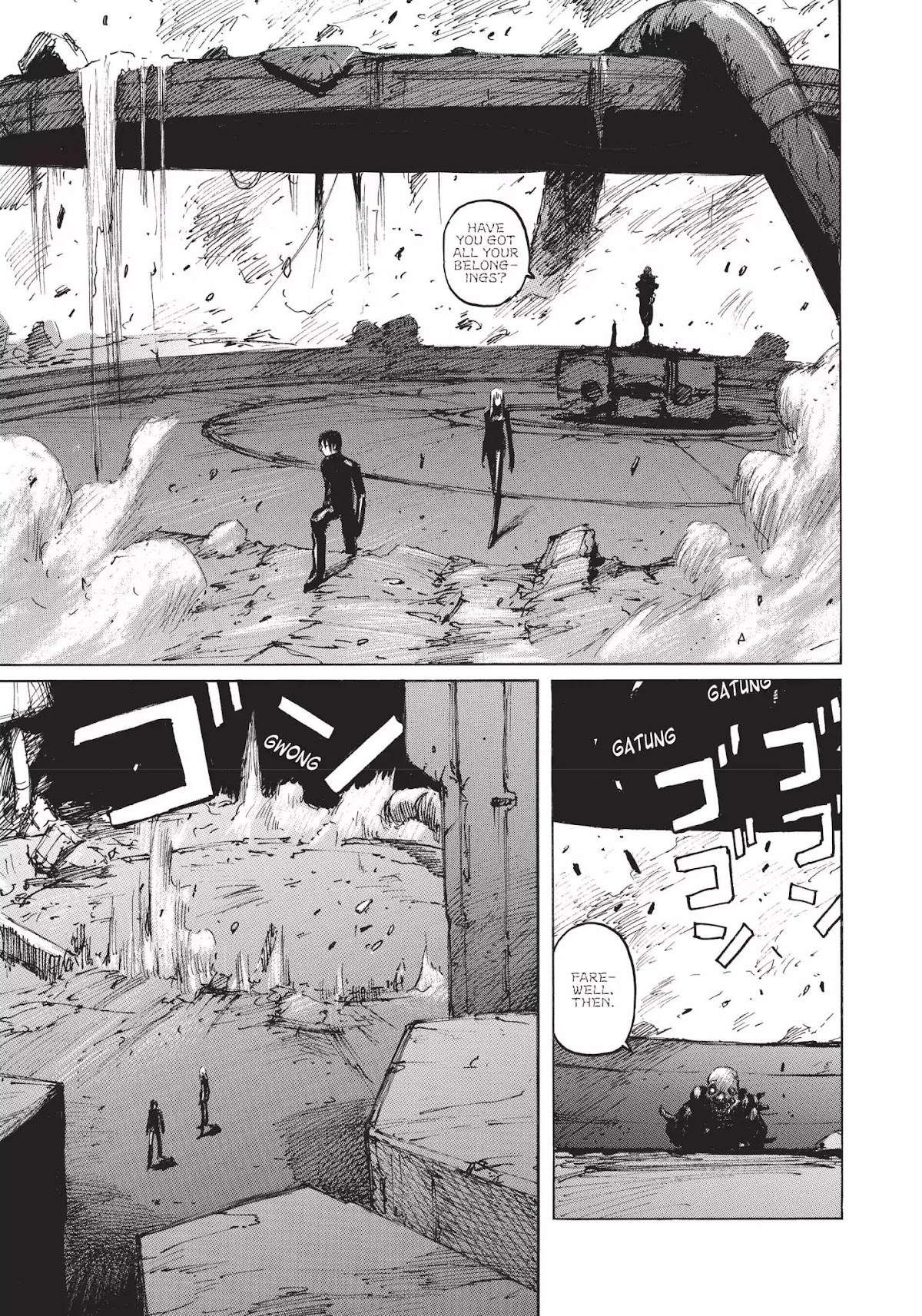 Blame! Chapter 37 page 21 - Chapter 37: Vol.4 LOG.37: The Unofficial Megastructure