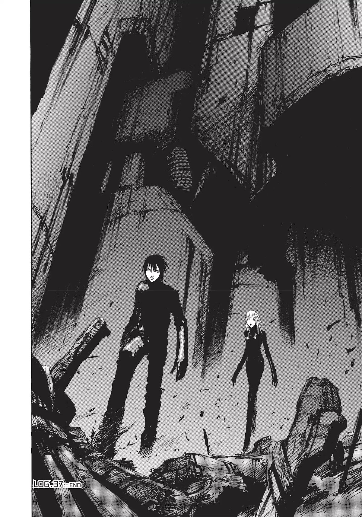 Blame! Chapter 37 page 22 - Chapter 37: Vol.4 LOG.37: The Unofficial Megastructure