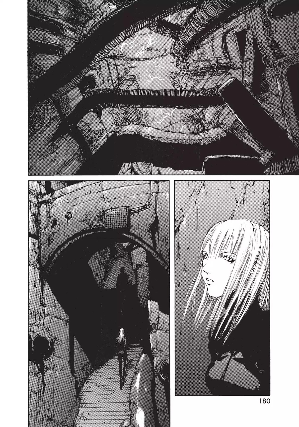 Blame! Chapter 37 page 4 - Chapter 37: Vol.4 LOG.37: The Unofficial Megastructure