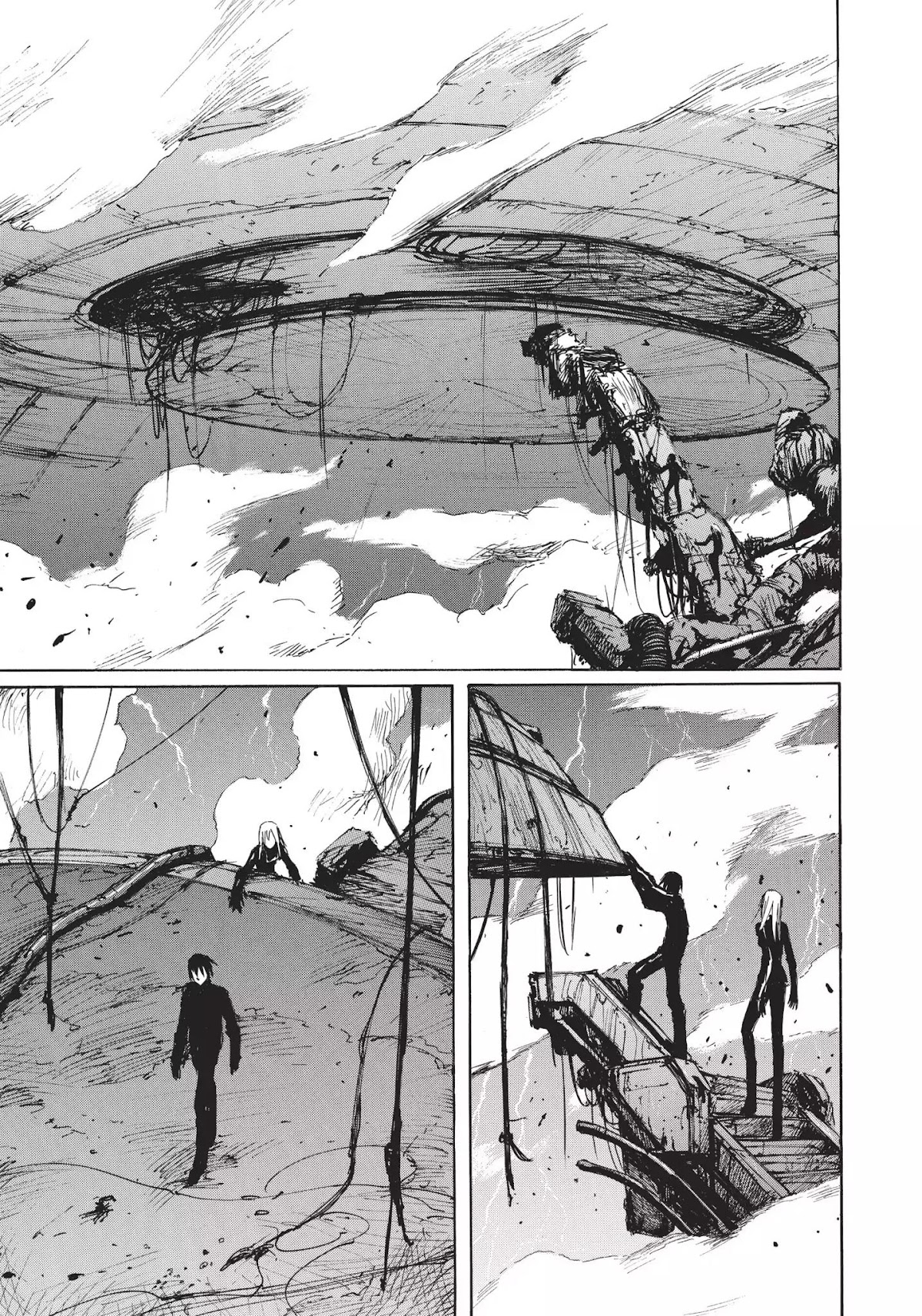 Blame! Chapter 37 page 7 - Chapter 37: Vol.4 LOG.37: The Unofficial Megastructure
