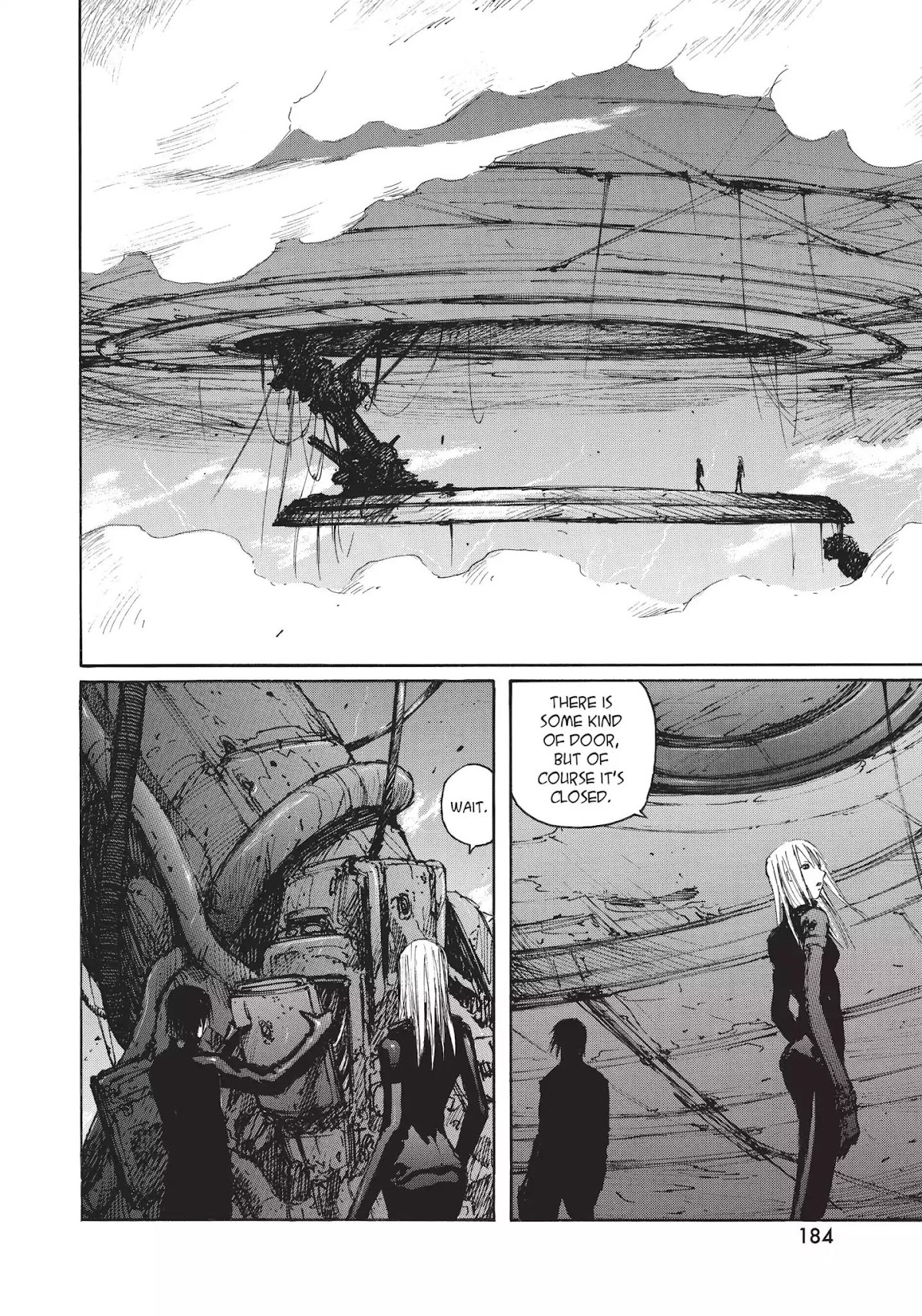Blame! Chapter 37 page 8 - Chapter 37: Vol.4 LOG.37: The Unofficial Megastructure