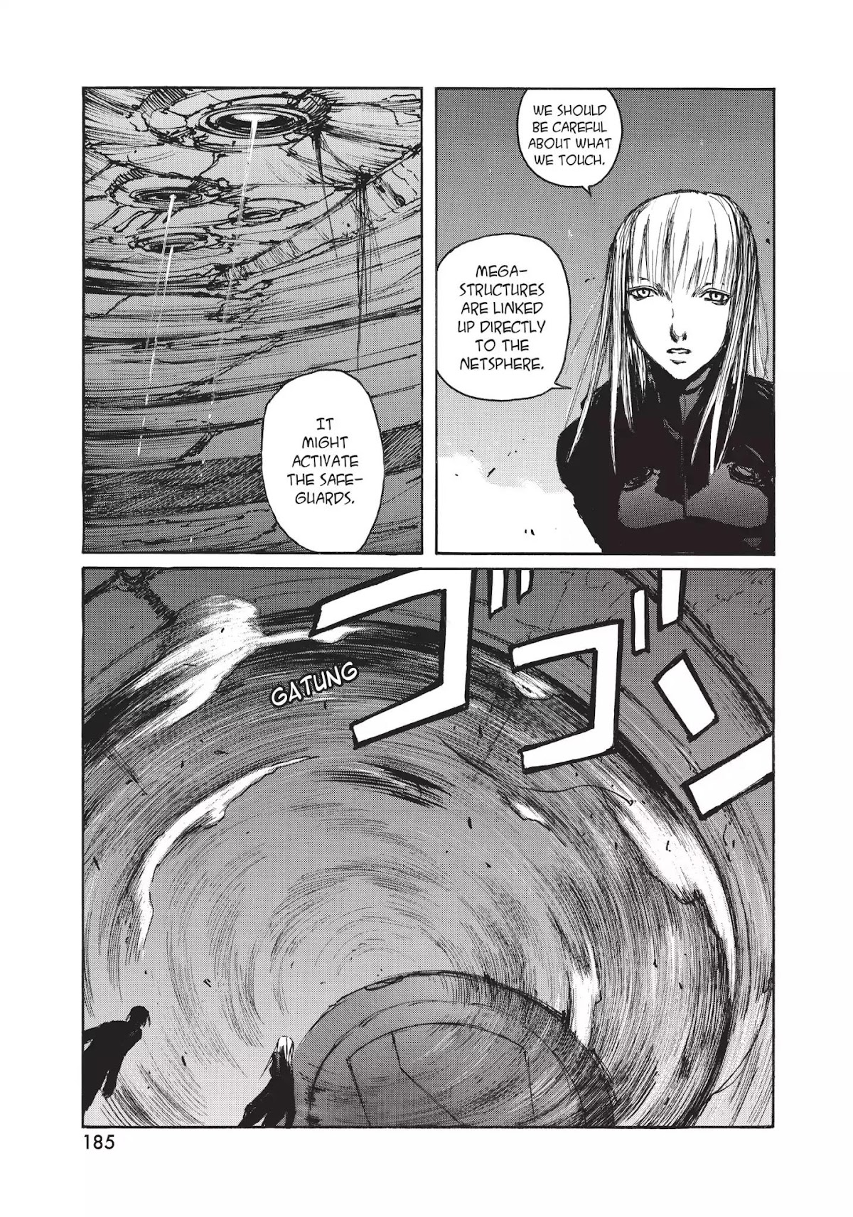 Blame! Chapter 37 page 9 - Chapter 37: Vol.4 LOG.37: The Unofficial Megastructure