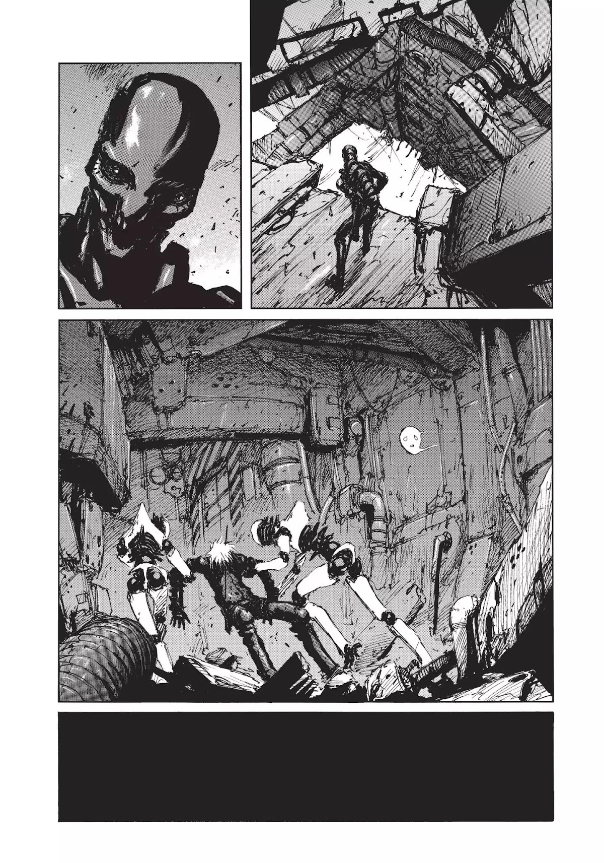 Blame! Chapter 38 page 14 - Chapter 38: Vol.4 LOG.38: The Warehouse