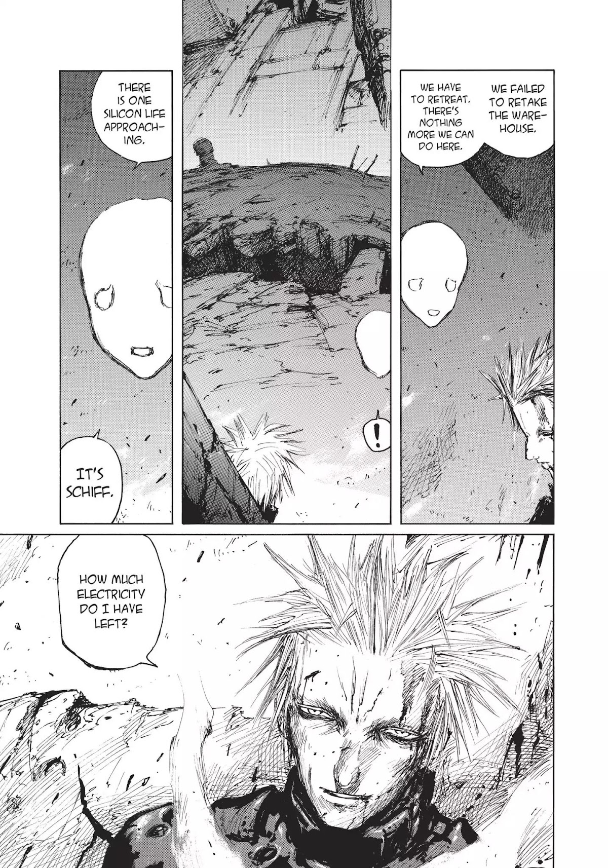 Blame! Chapter 38 page 4 - Chapter 38: Vol.4 LOG.38: The Warehouse