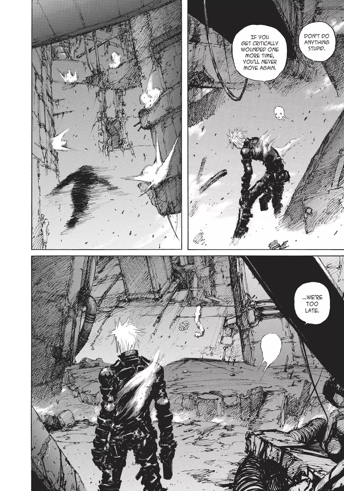 Blame! Chapter 38 page 5 - Chapter 38: Vol.4 LOG.38: The Warehouse