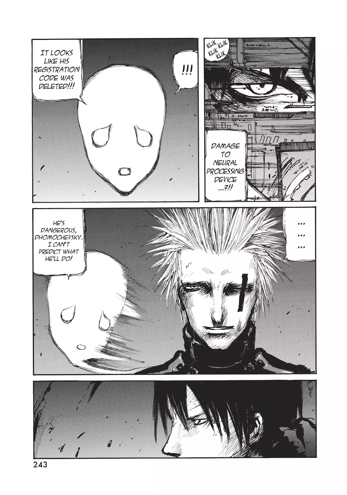 Blame! Chapter 39 page 5 - Chapter 39: Vol.4 LOG.39: Type 1 Unknown Criticality Weapon