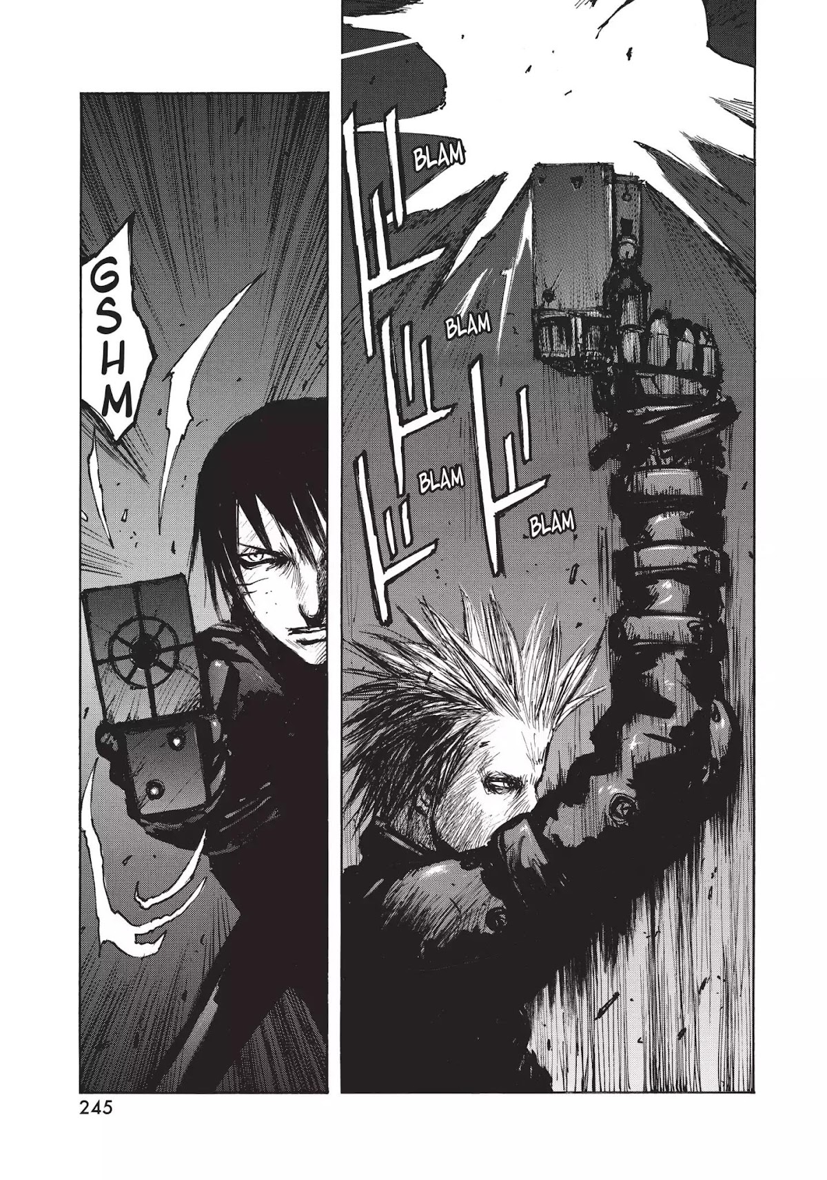 Blame! Chapter 39 page 7 - Chapter 39: Vol.4 LOG.39: Type 1 Unknown Criticality Weapon