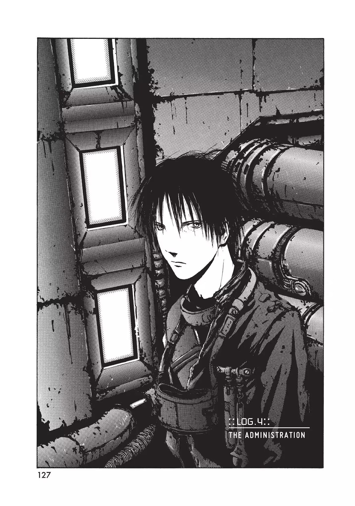 Blame! Chapter 4 page 1 - Chapter 4: Vol.1 LOG.4: The Administration