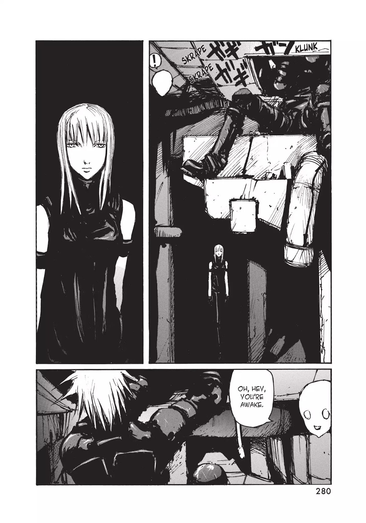 Blame! Chapter 40 page 12 - Chapter 40: Vol.4 LOG.40: Captured