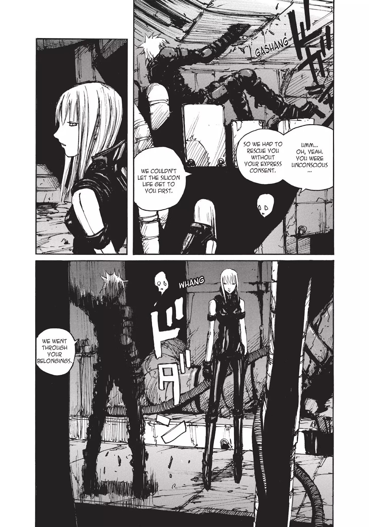 Blame! Chapter 40 page 15 - Chapter 40: Vol.4 LOG.40: Captured
