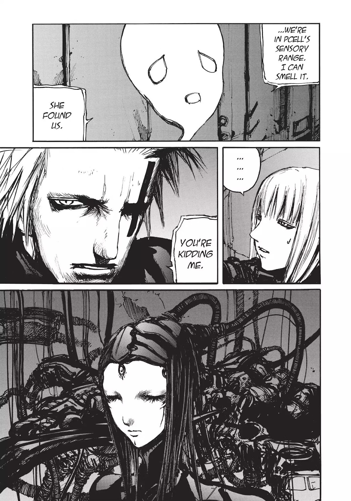 Blame! Chapter 41 page 15 - Chapter 41: Vol.4 LOG.41: Anti-Infiltration Electronic Space