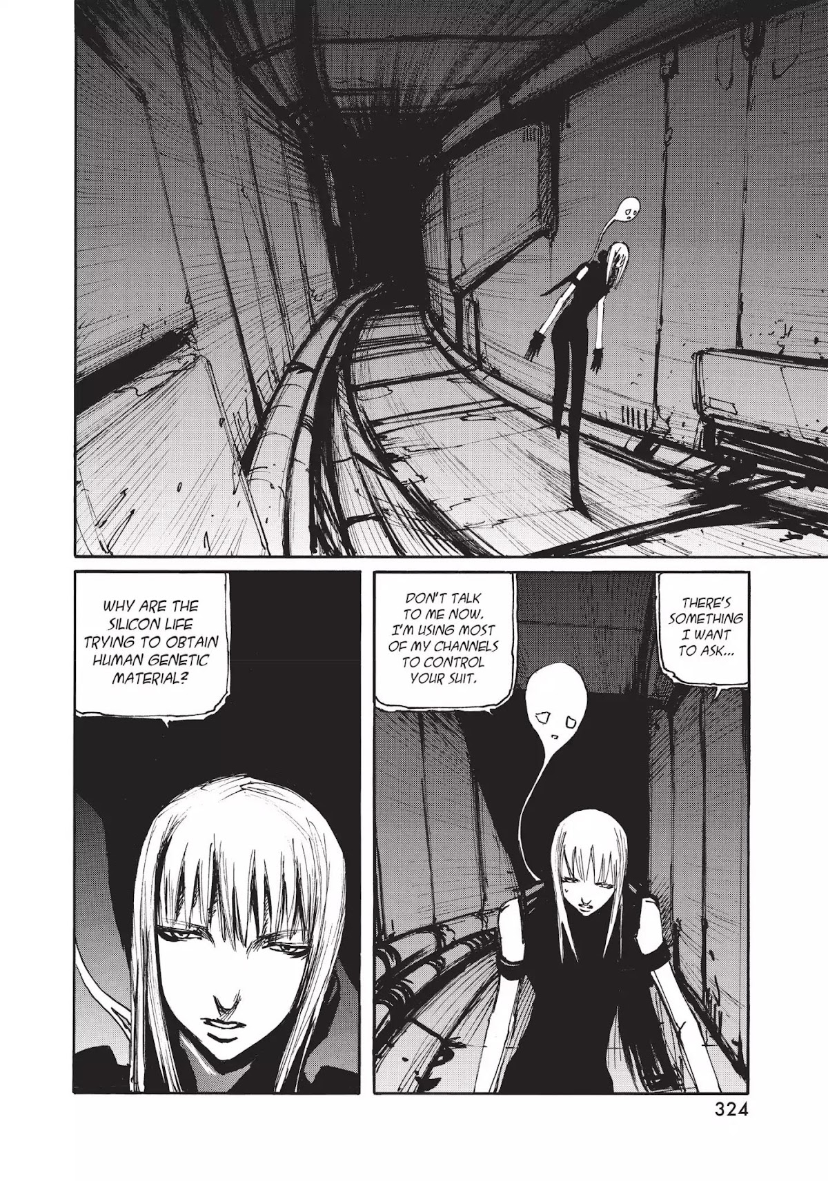 Blame! Chapter 41 page 24 - Chapter 41: Vol.4 LOG.41: Anti-Infiltration Electronic Space