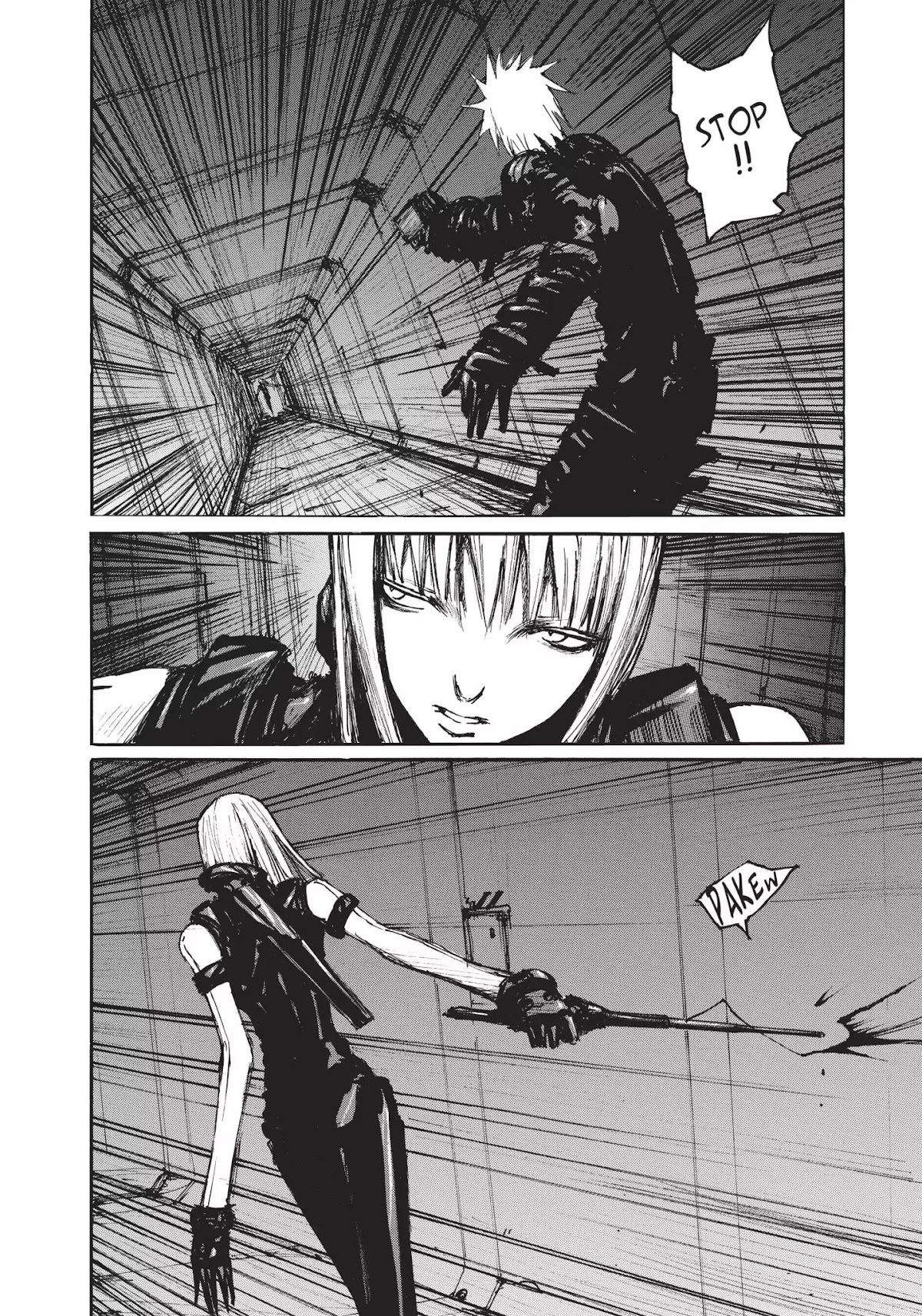 Blame! Chapter 41 page 3 - Chapter 41: Vol.4 LOG.41: Anti-Infiltration Electronic Space
