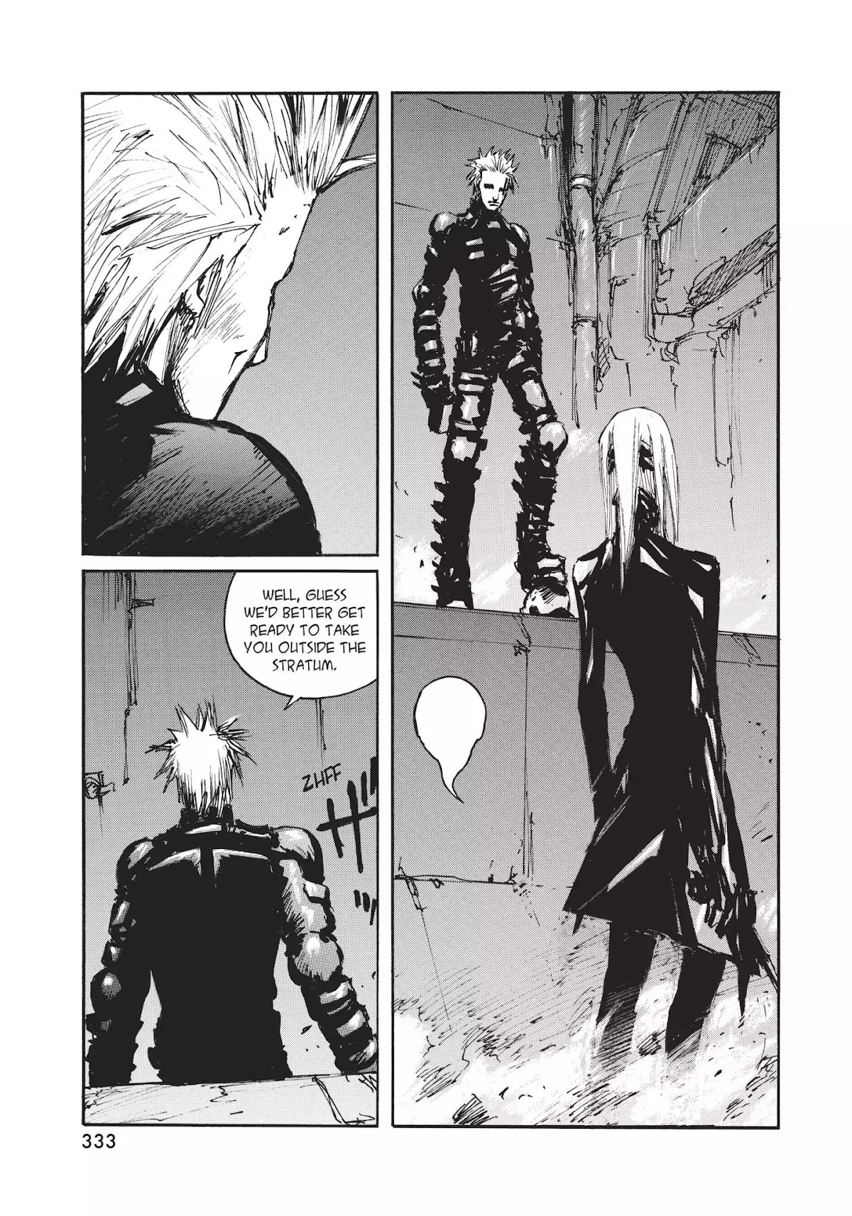 Blame! Chapter 41 page 33 - Chapter 41: Vol.4 LOG.41: Anti-Infiltration Electronic Space