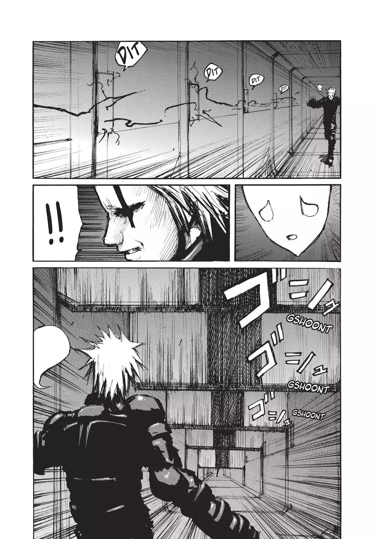 Blame! Chapter 41 page 4 - Chapter 41: Vol.4 LOG.41: Anti-Infiltration Electronic Space
