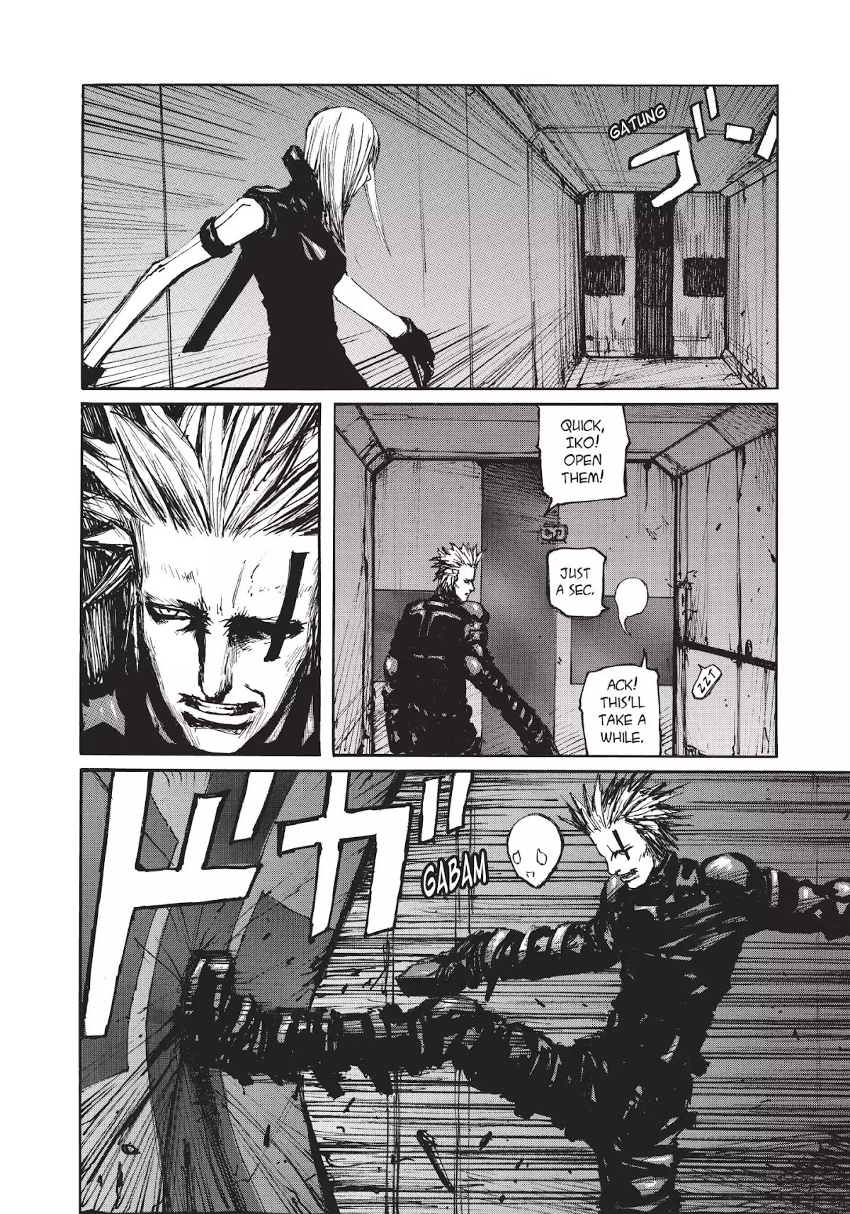Blame! Chapter 41 page 5 - Chapter 41: Vol.4 LOG.41: Anti-Infiltration Electronic Space