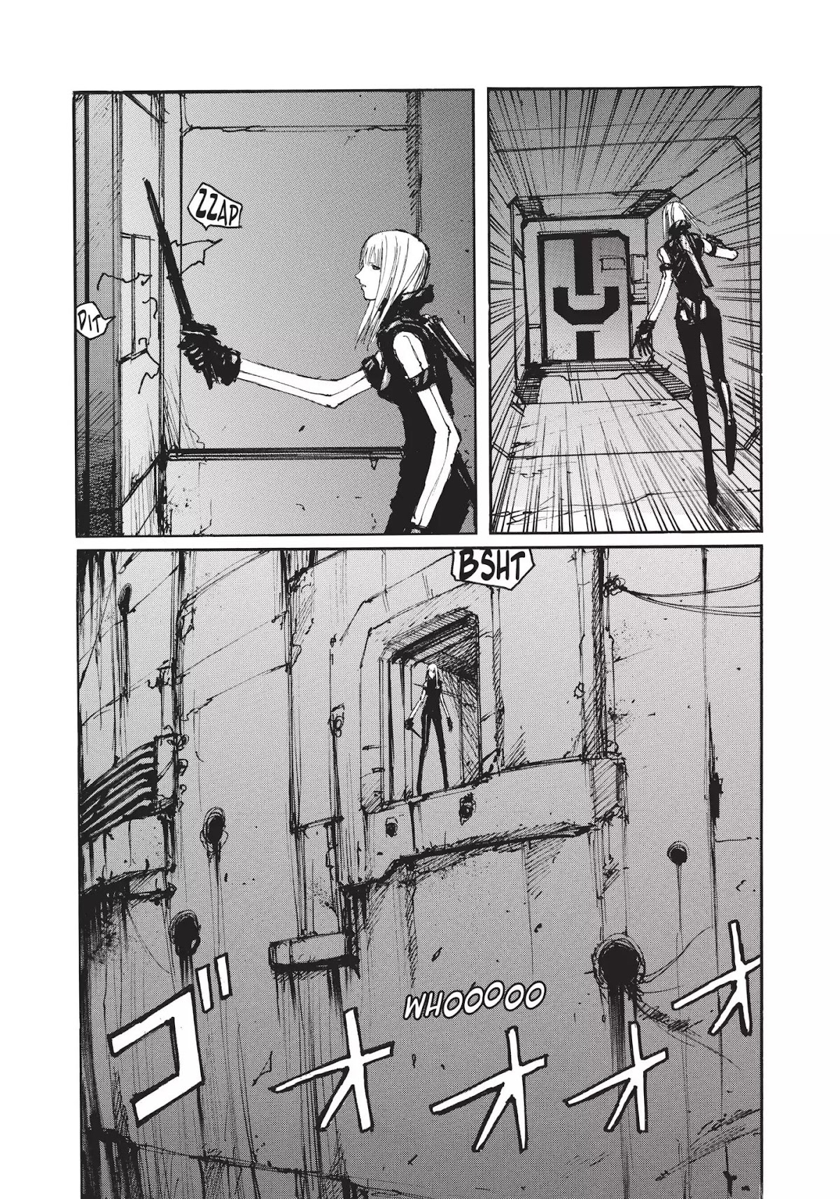 Blame! Chapter 41 page 6 - Chapter 41: Vol.4 LOG.41: Anti-Infiltration Electronic Space