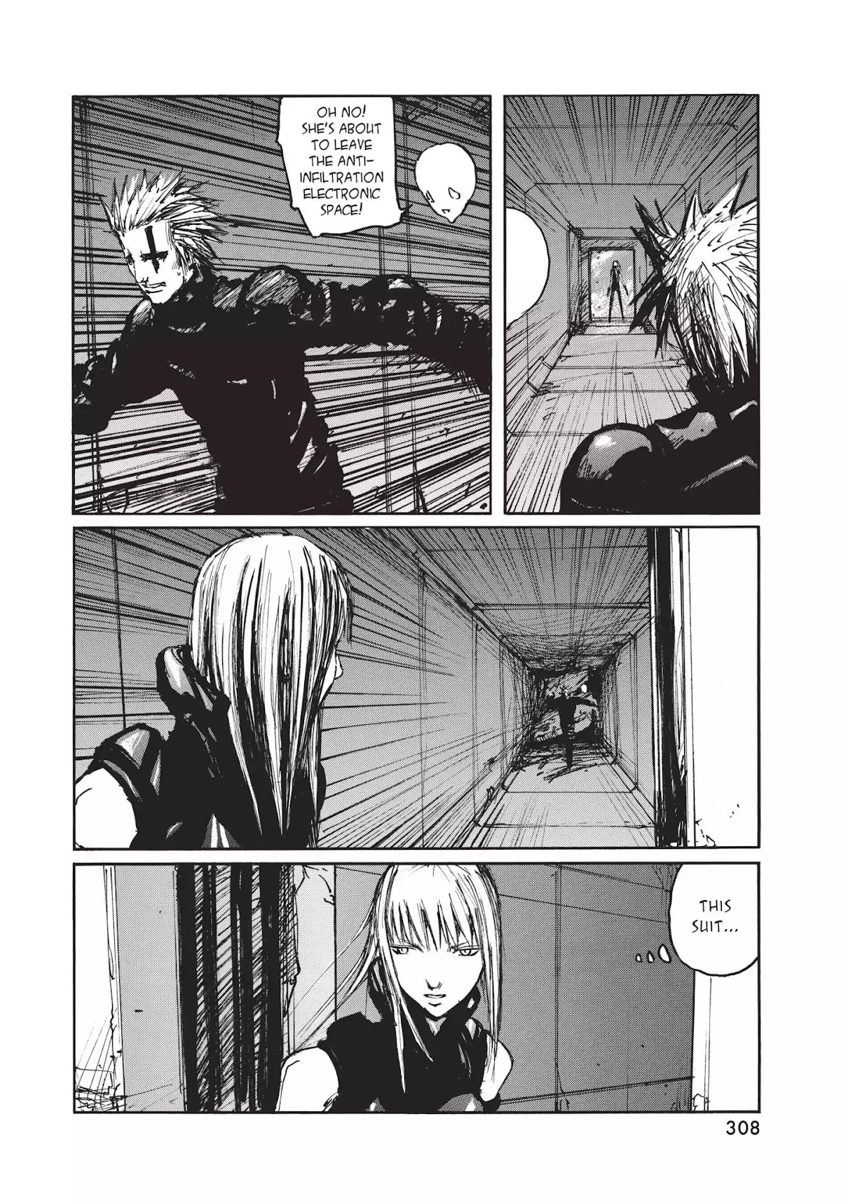 Blame! Chapter 41 page 8 - Chapter 41: Vol.4 LOG.41: Anti-Infiltration Electronic Space