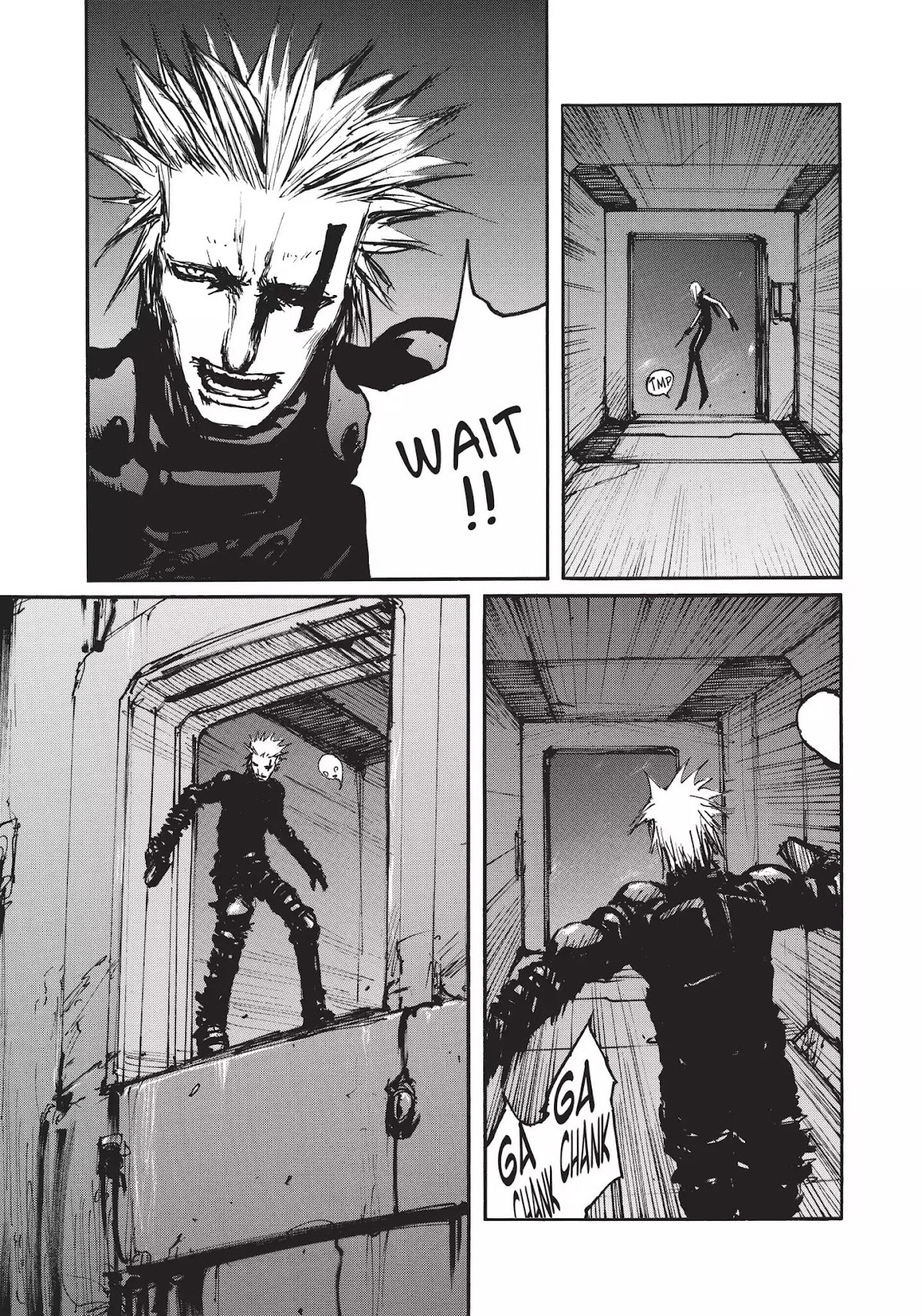 Blame! Chapter 41 page 9 - Chapter 41: Vol.4 LOG.41: Anti-Infiltration Electronic Space