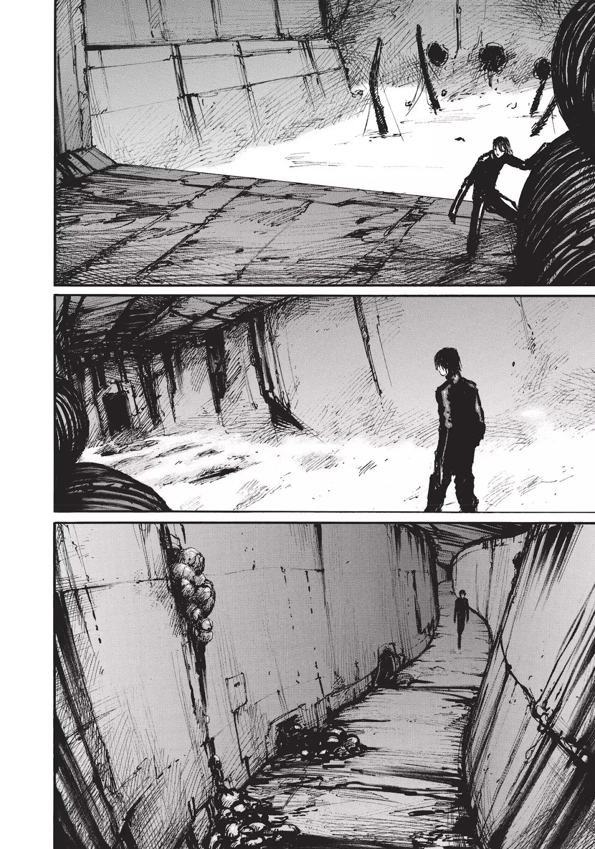 Blame! Chapter 42 page 11 - Chapter 42: Vol.4 LOG.42: Internal Fissures in the Megastructure