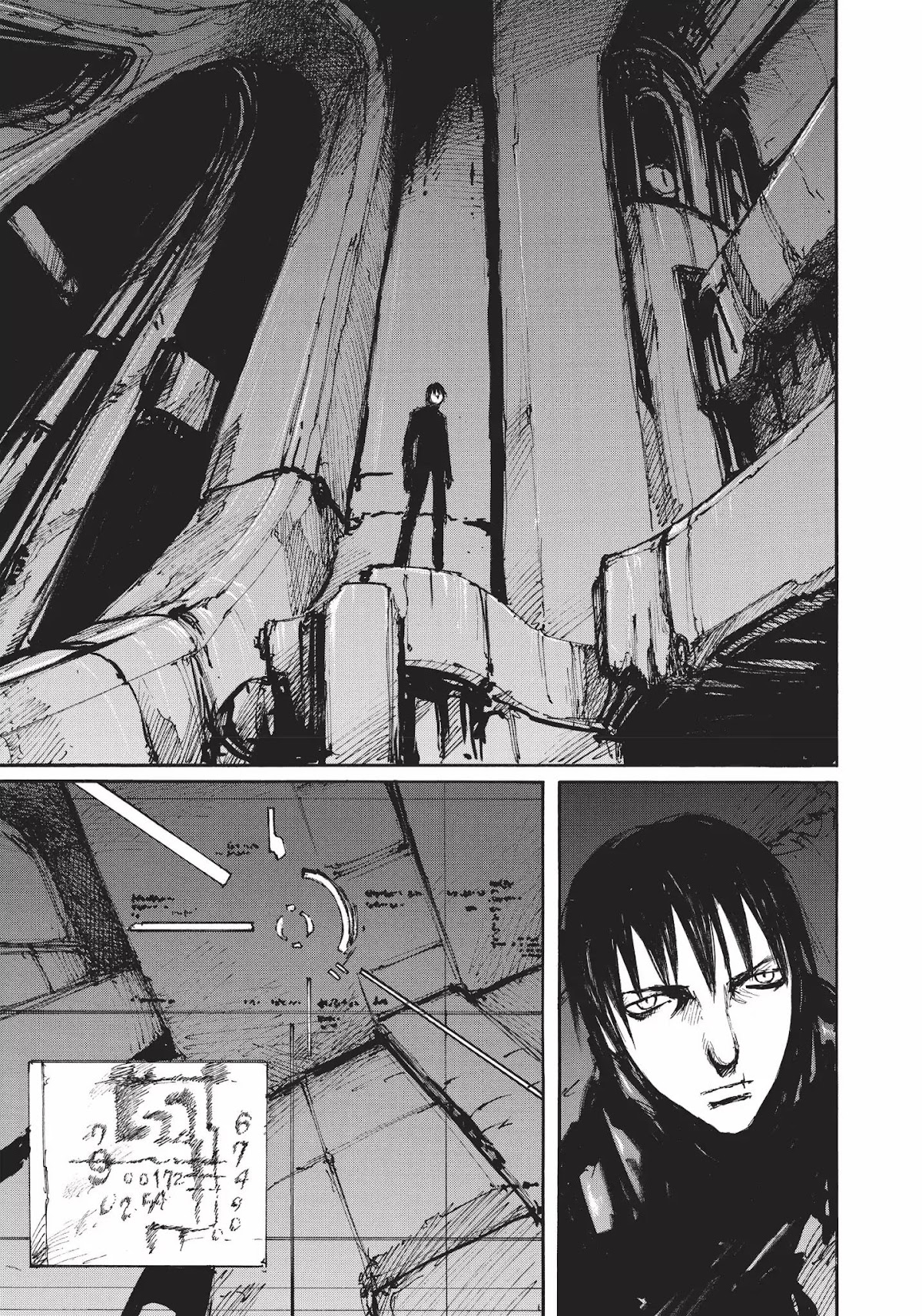 Blame! Chapter 42 page 22 - Chapter 42: Vol.4 LOG.42: Internal Fissures in the Megastructure