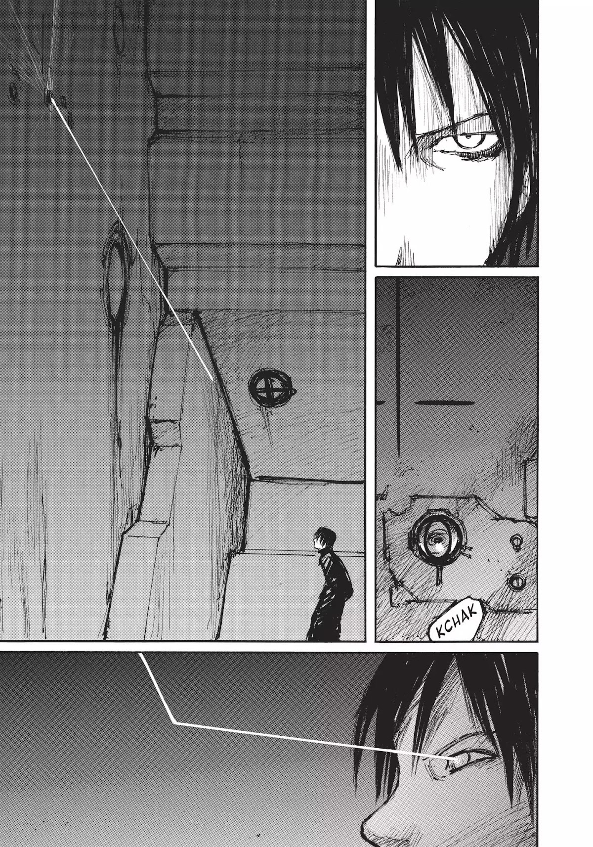 Blame! Chapter 42 page 26 - Chapter 42: Vol.4 LOG.42: Internal Fissures in the Megastructure
