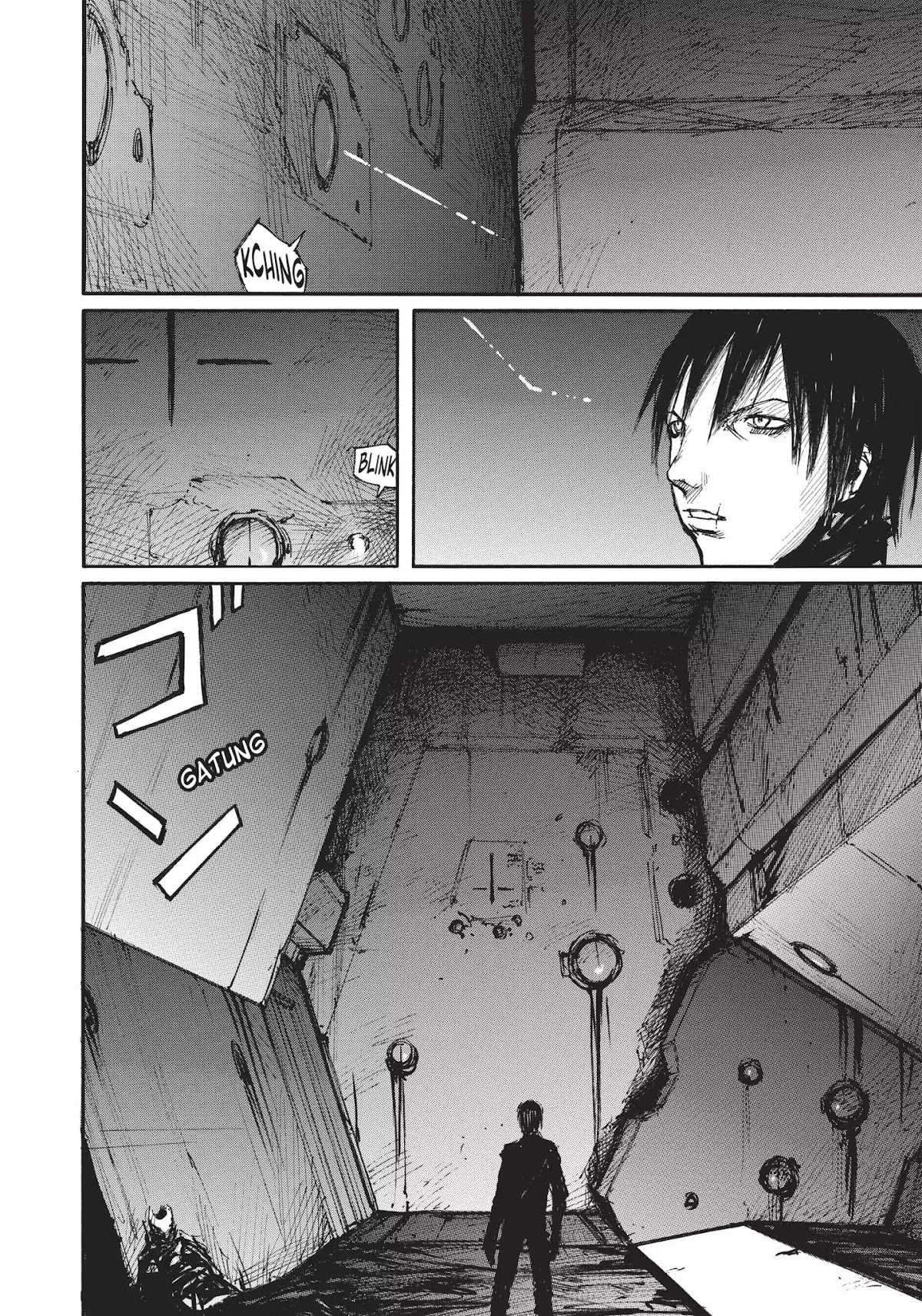 Blame! Chapter 42 page 27 - Chapter 42: Vol.4 LOG.42: Internal Fissures in the Megastructure