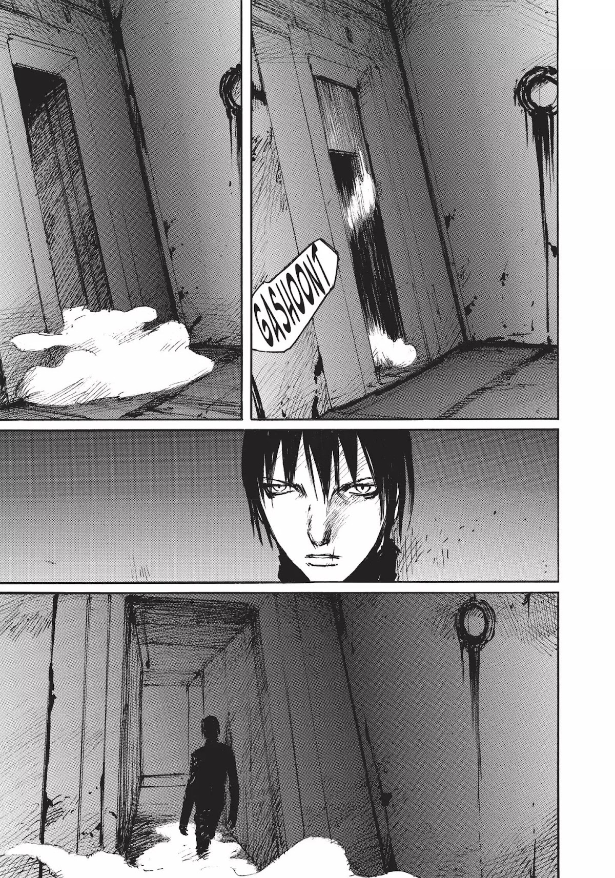 Blame! Chapter 42 page 28 - Chapter 42: Vol.4 LOG.42: Internal Fissures in the Megastructure