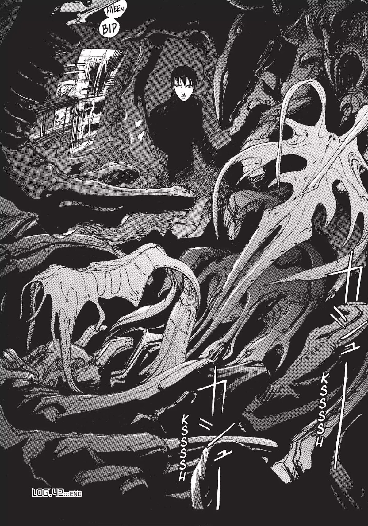 Blame! Chapter 42 page 31 - Chapter 42: Vol.4 LOG.42: Internal Fissures in the Megastructure