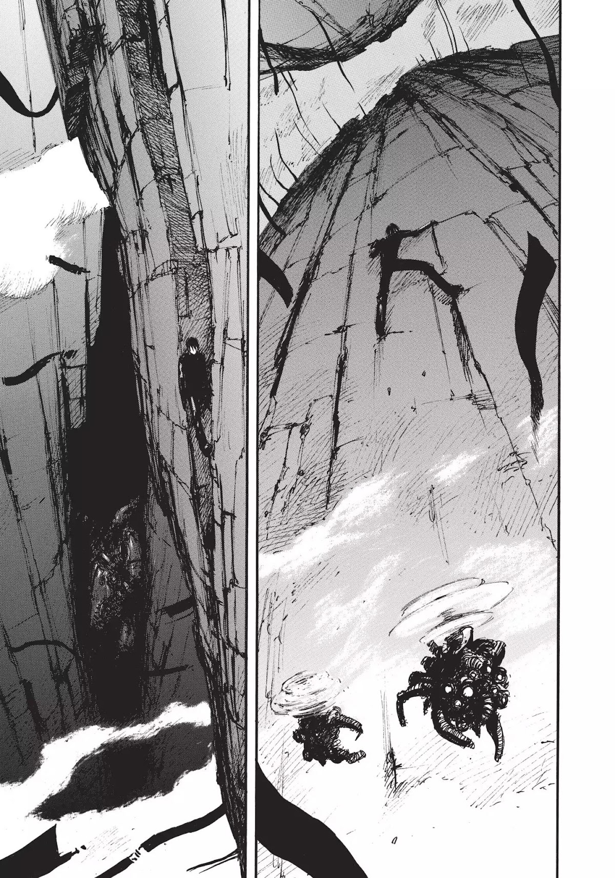 Blame! Chapter 42 page 4 - Chapter 42: Vol.4 LOG.42: Internal Fissures in the Megastructure