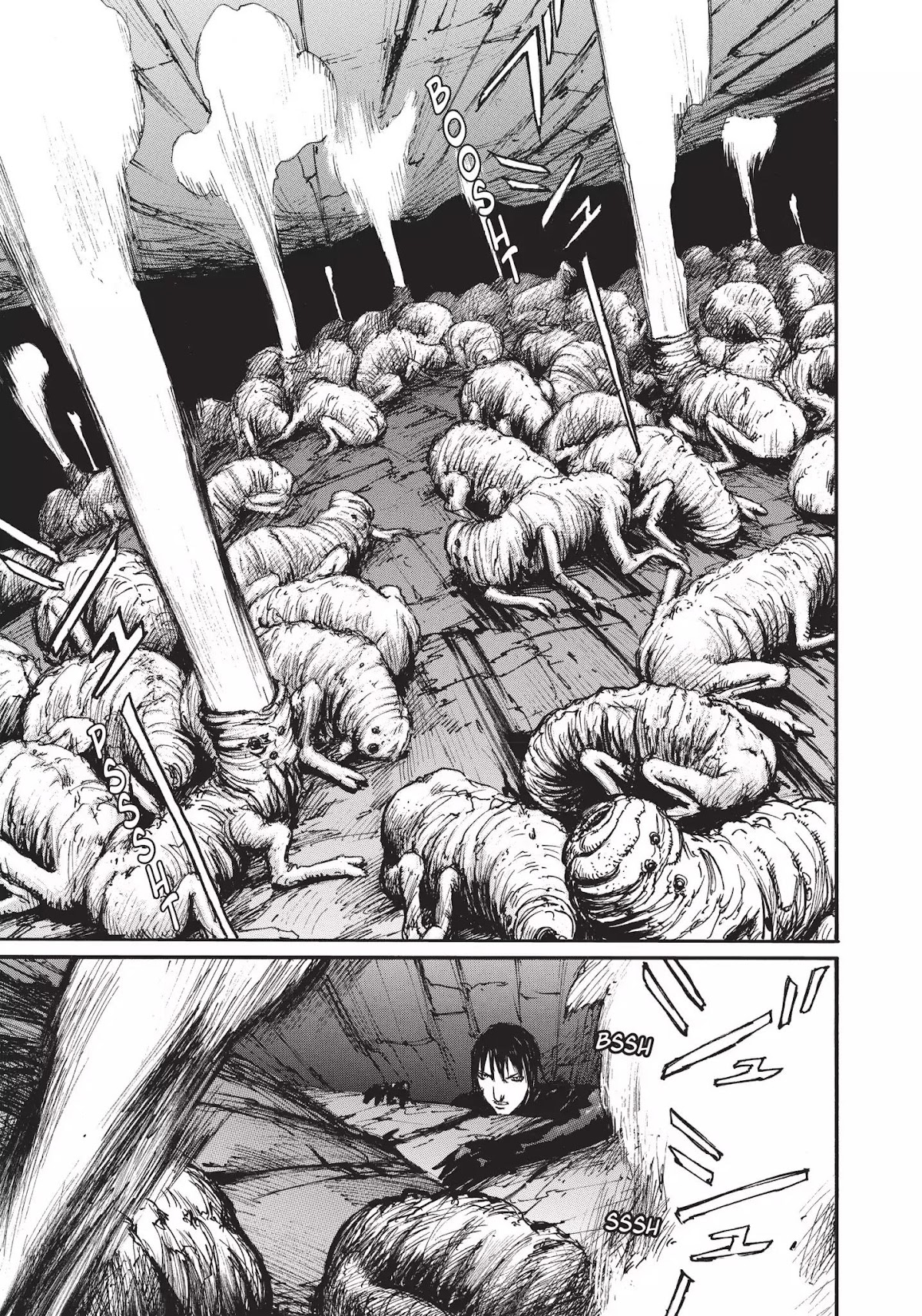 Blame! Chapter 42 page 6 - Chapter 42: Vol.4 LOG.42: Internal Fissures in the Megastructure