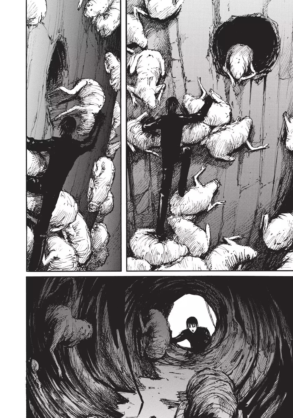 Blame! Chapter 42 page 7 - Chapter 42: Vol.4 LOG.42: Internal Fissures in the Megastructure