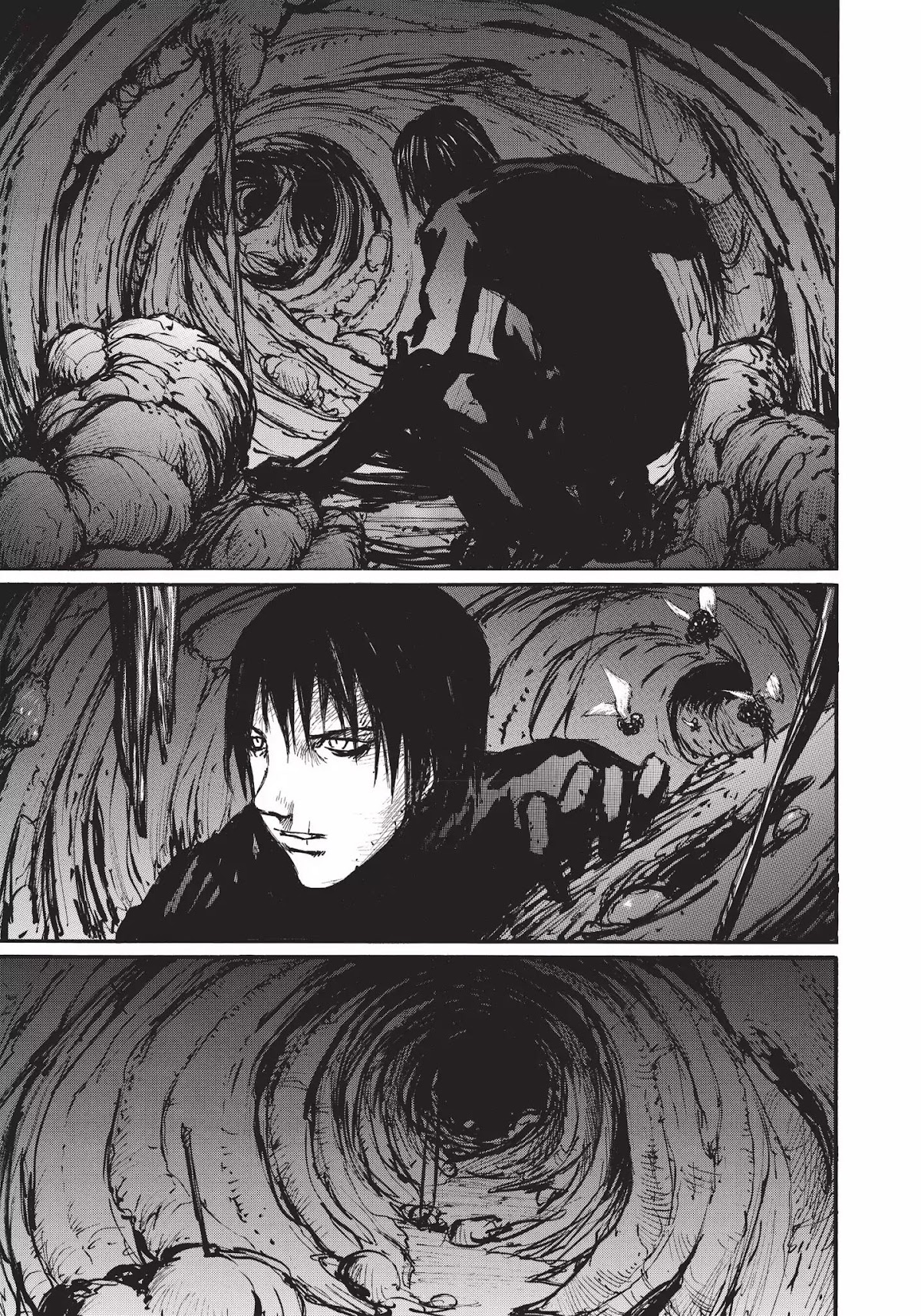 Blame! Chapter 42 page 8 - Chapter 42: Vol.4 LOG.42: Internal Fissures in the Megastructure
