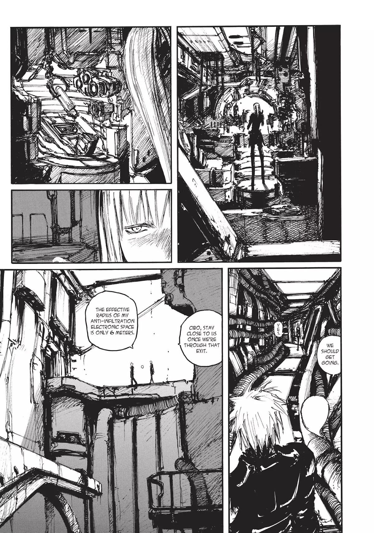 Blame! Chapter 43 page 10 - Chapter 43: Vol.5 LOG.43: Provisional Safeguards