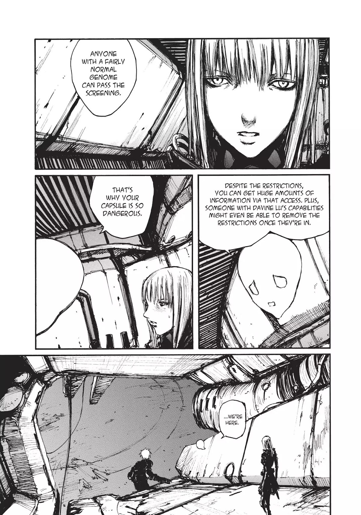 Blame! Chapter 43 page 16 - Chapter 43: Vol.5 LOG.43: Provisional Safeguards
