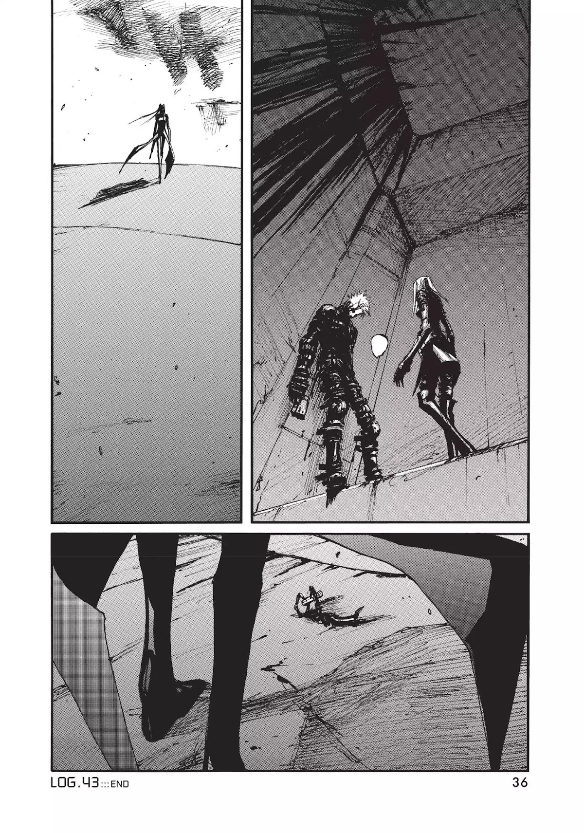 Blame! Chapter 43 page 37 - Chapter 43: Vol.5 LOG.43: Provisional Safeguards