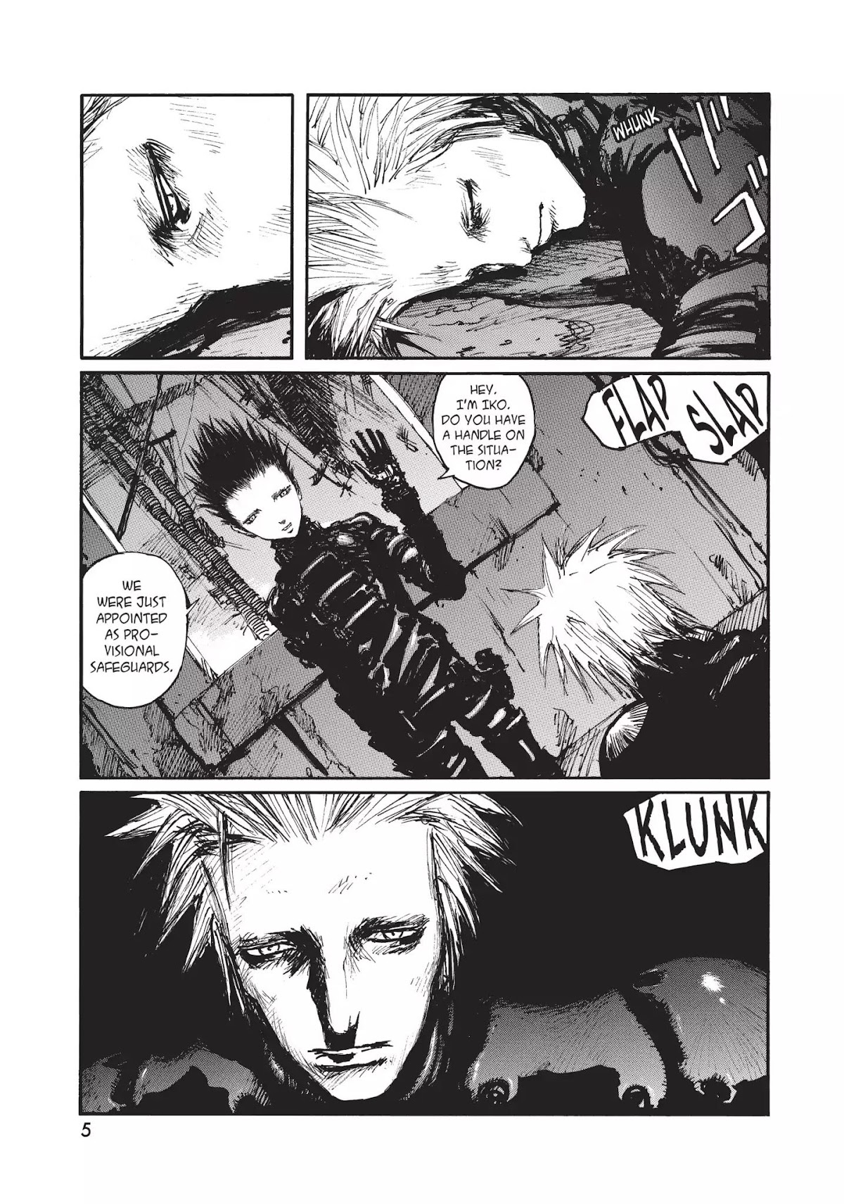Blame! Chapter 43 page 6 - Chapter 43: Vol.5 LOG.43: Provisional Safeguards
