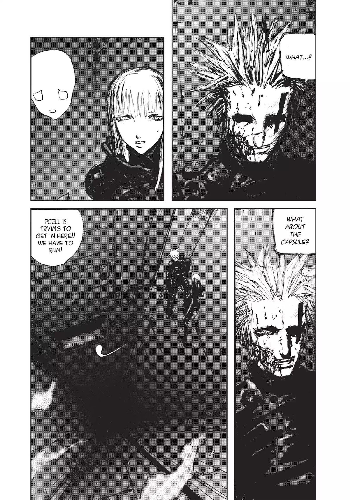 Blame! Chapter 44 page 8 - Chapter 44: Vol.5 LOG.44: Inside the Megastructure