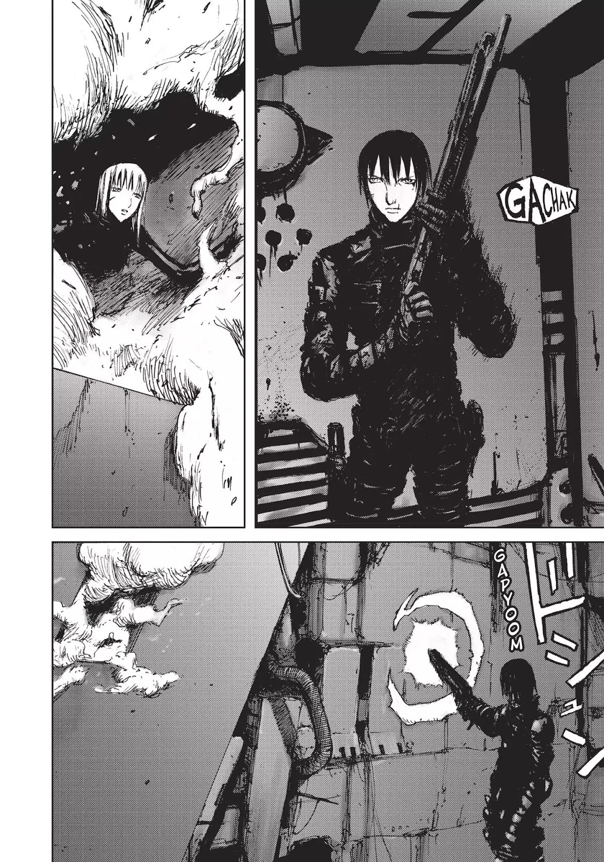 Blame! Chapter 45 page 12 - Chapter 45: Vol.5 LOG.45: Compound Dynamic Particles
