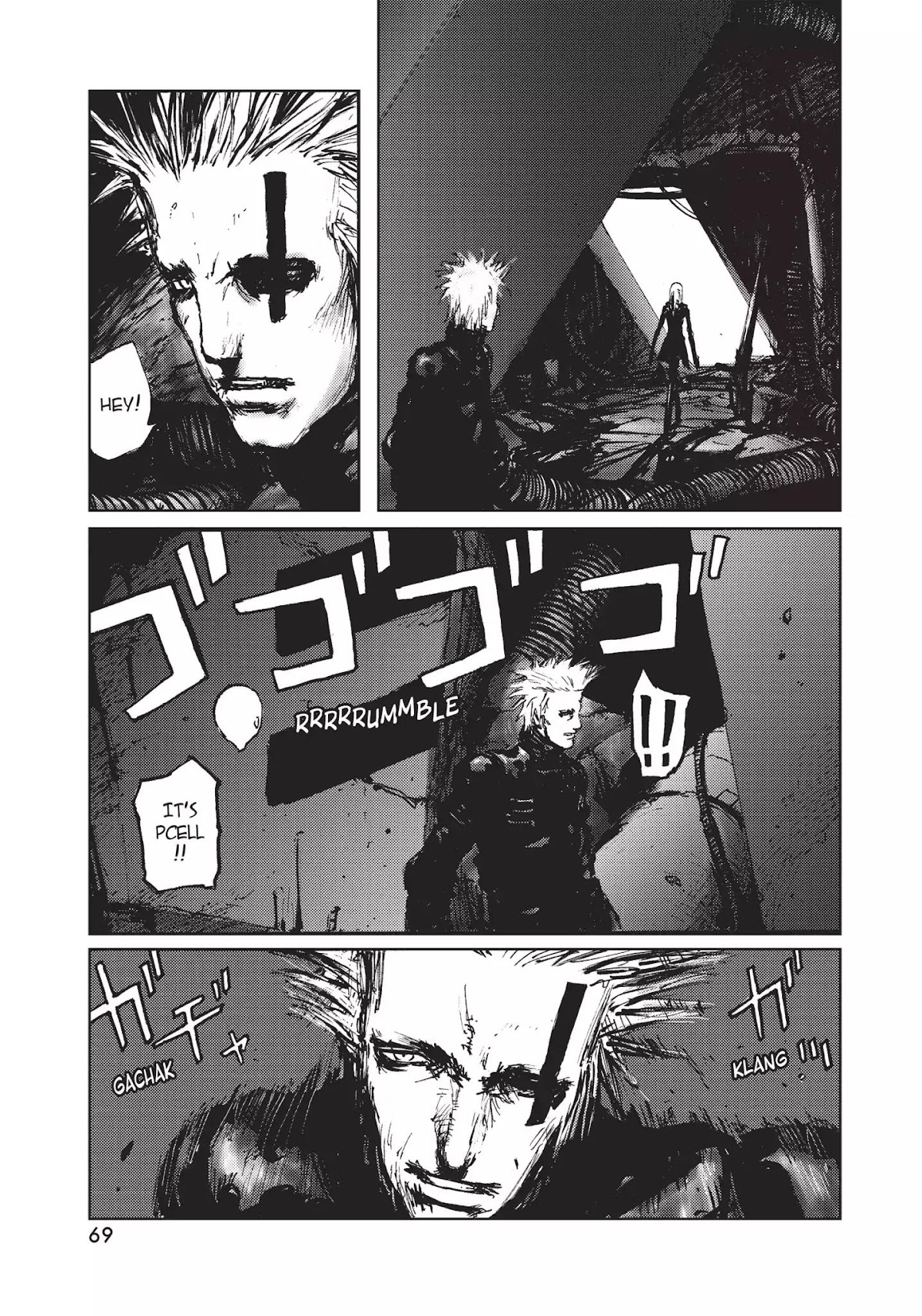 Blame! Chapter 45 page 9 - Chapter 45: Vol.5 LOG.45: Compound Dynamic Particles
