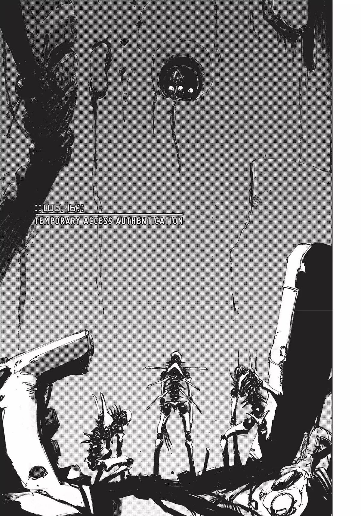 Blame! Chapter 46 page 1 - Chapter 46: Vol.5 LOG.46: Temporary Access Authentication