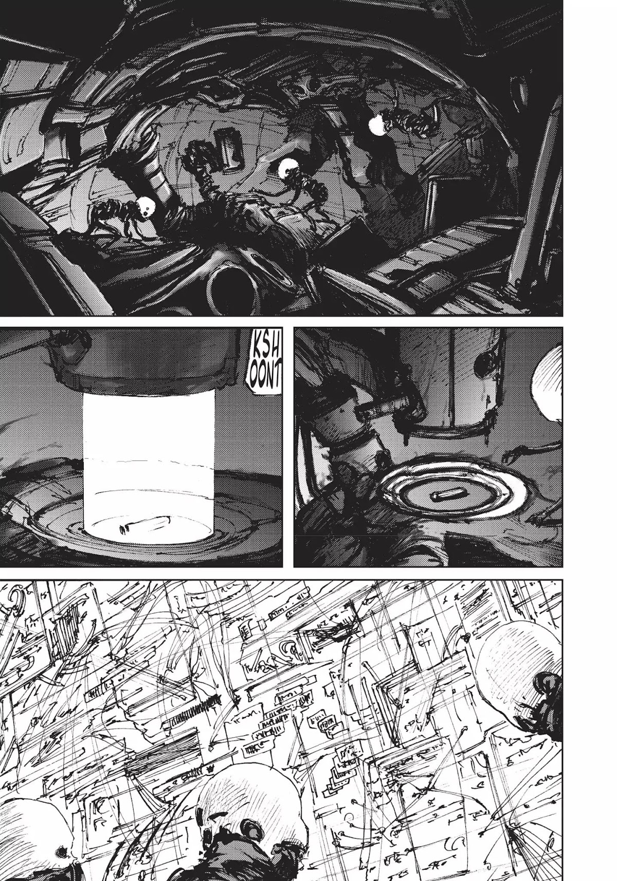 Blame! Chapter 46 page 3 - Chapter 46: Vol.5 LOG.46: Temporary Access Authentication