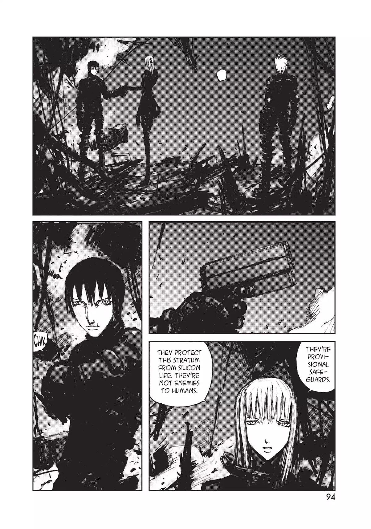 Blame! Chapter 46 page 4 - Chapter 46: Vol.5 LOG.46: Temporary Access Authentication
