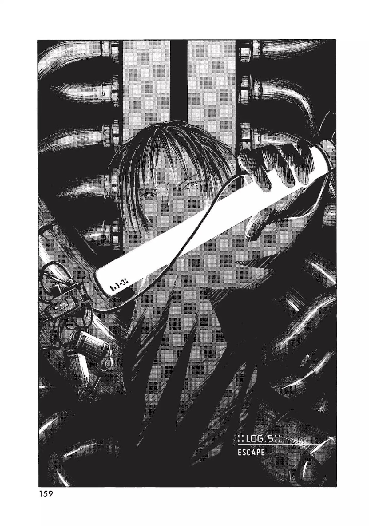 Blame! Chapter 5 page 1 - Chapter 5: Vol.1 LOG.5: Escape