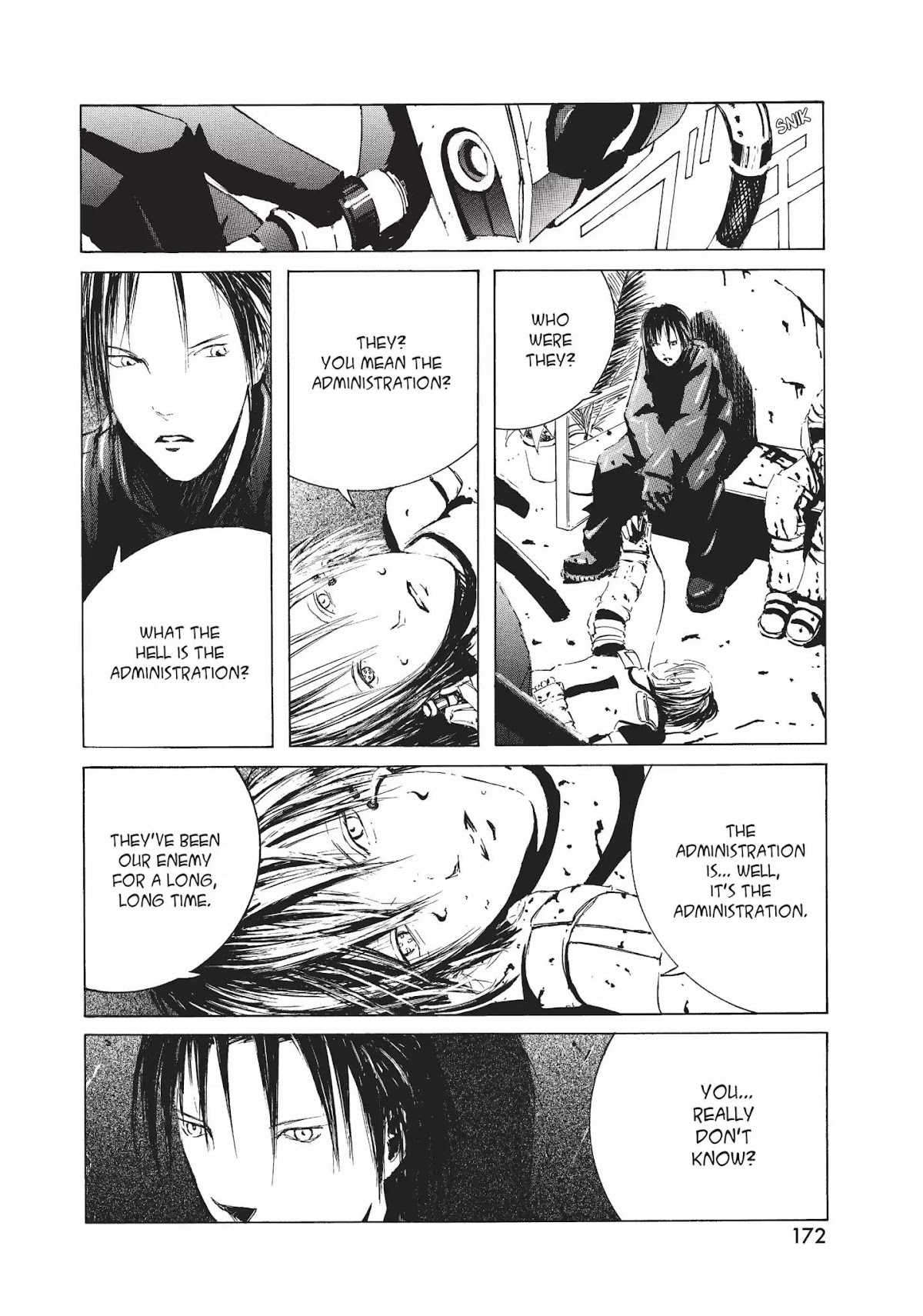 Blame! Chapter 5 page 14 - Chapter 5: Vol.1 LOG.5: Escape