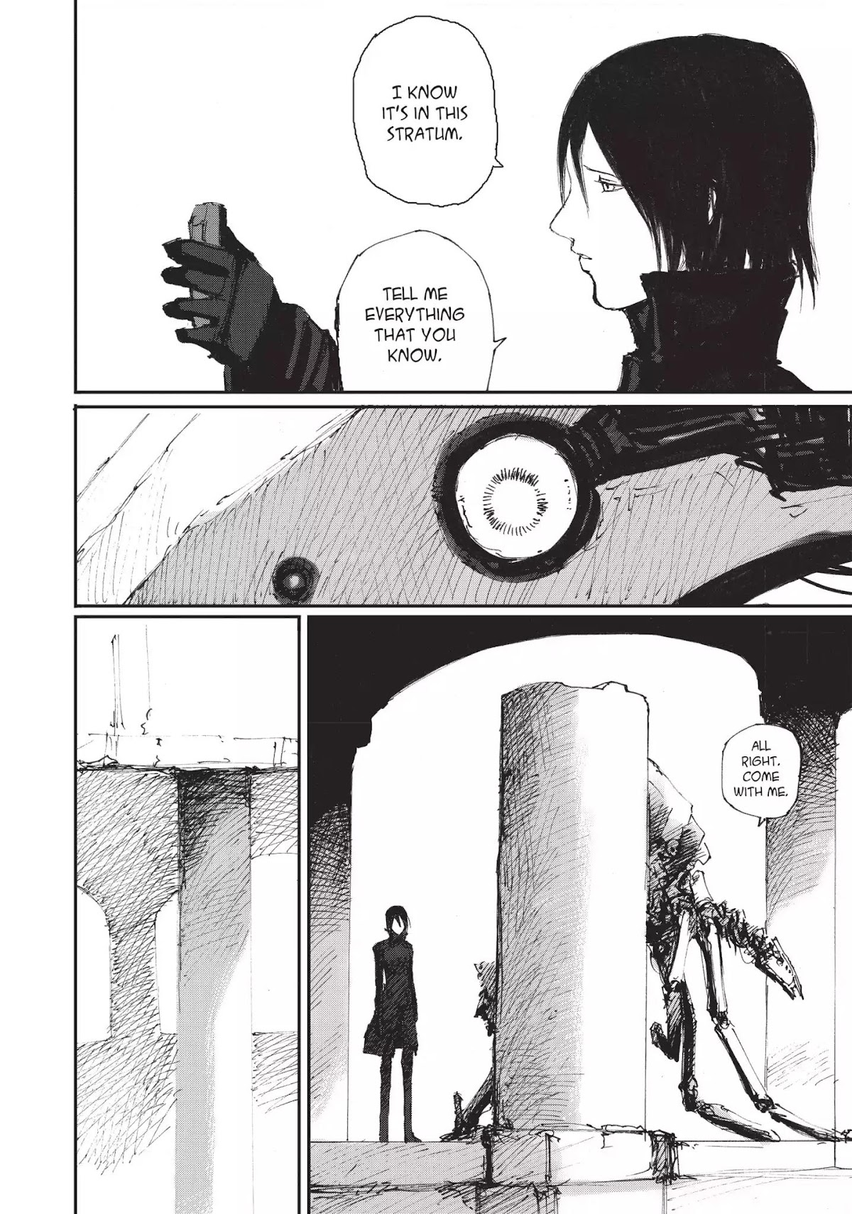 Blame! Chapter 53 page 12 - Chapter 53: Vol.5 LOG.53: Omission