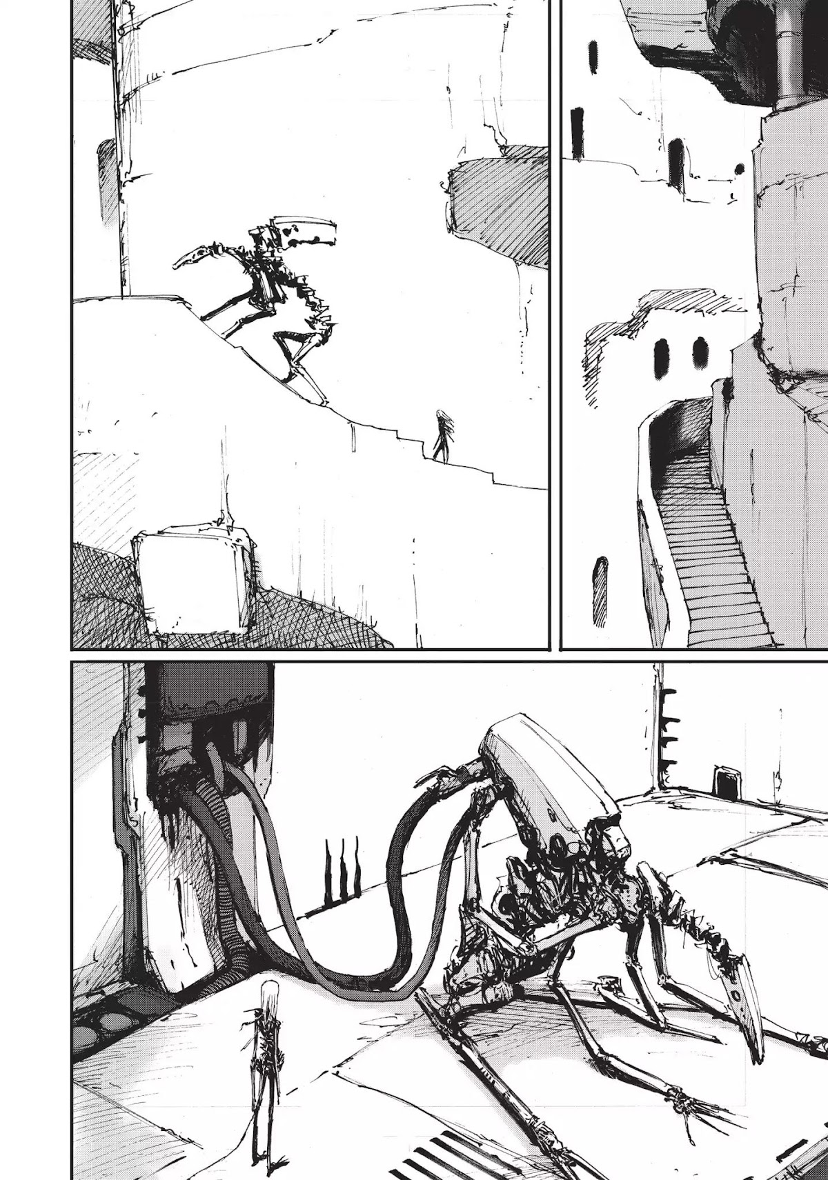 Blame! Chapter 53 page 4 - Chapter 53: Vol.5 LOG.53: Omission