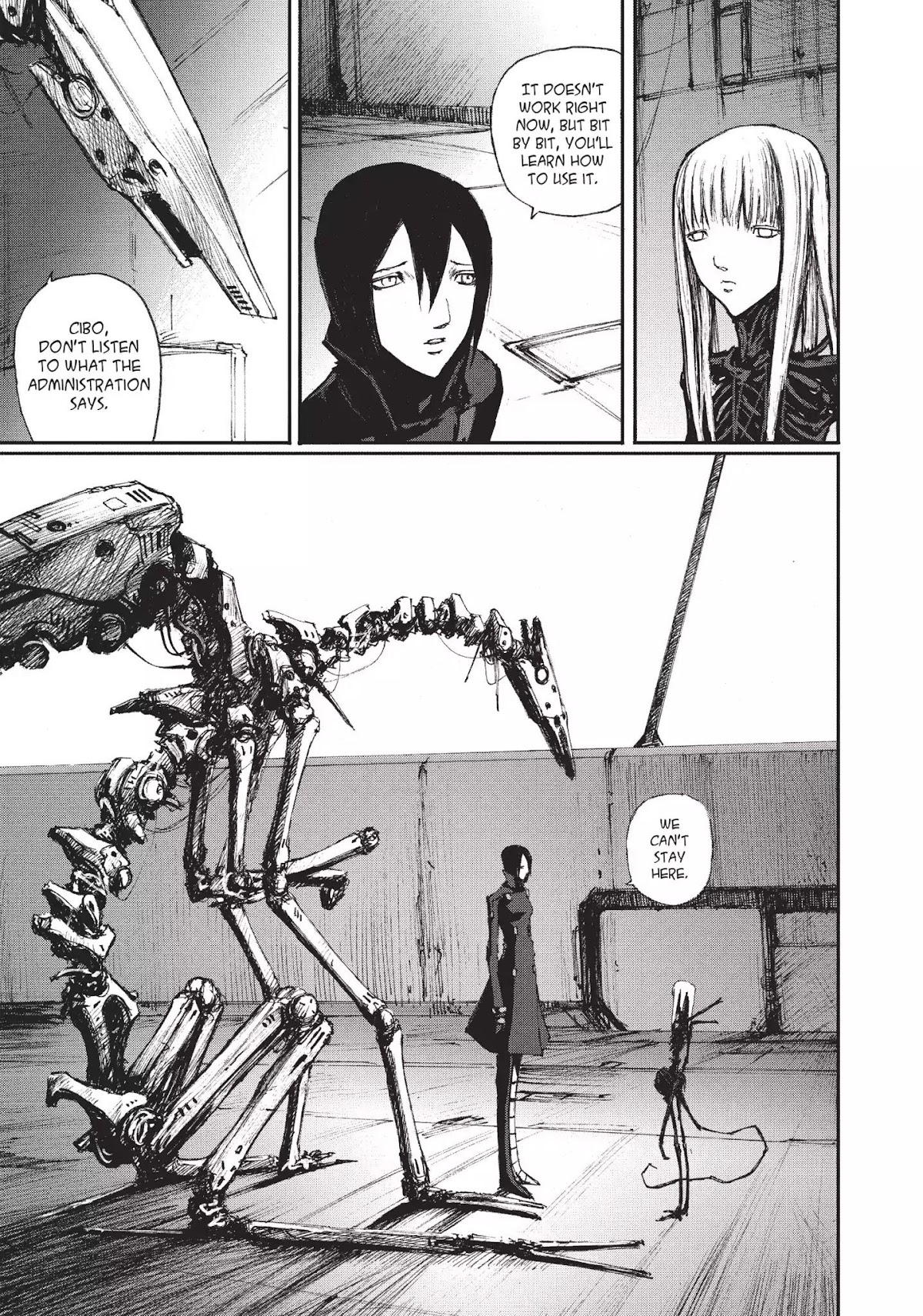 Blame! Chapter 55 page 10 - Chapter 55: Vol.6 LOG.55: Reunion